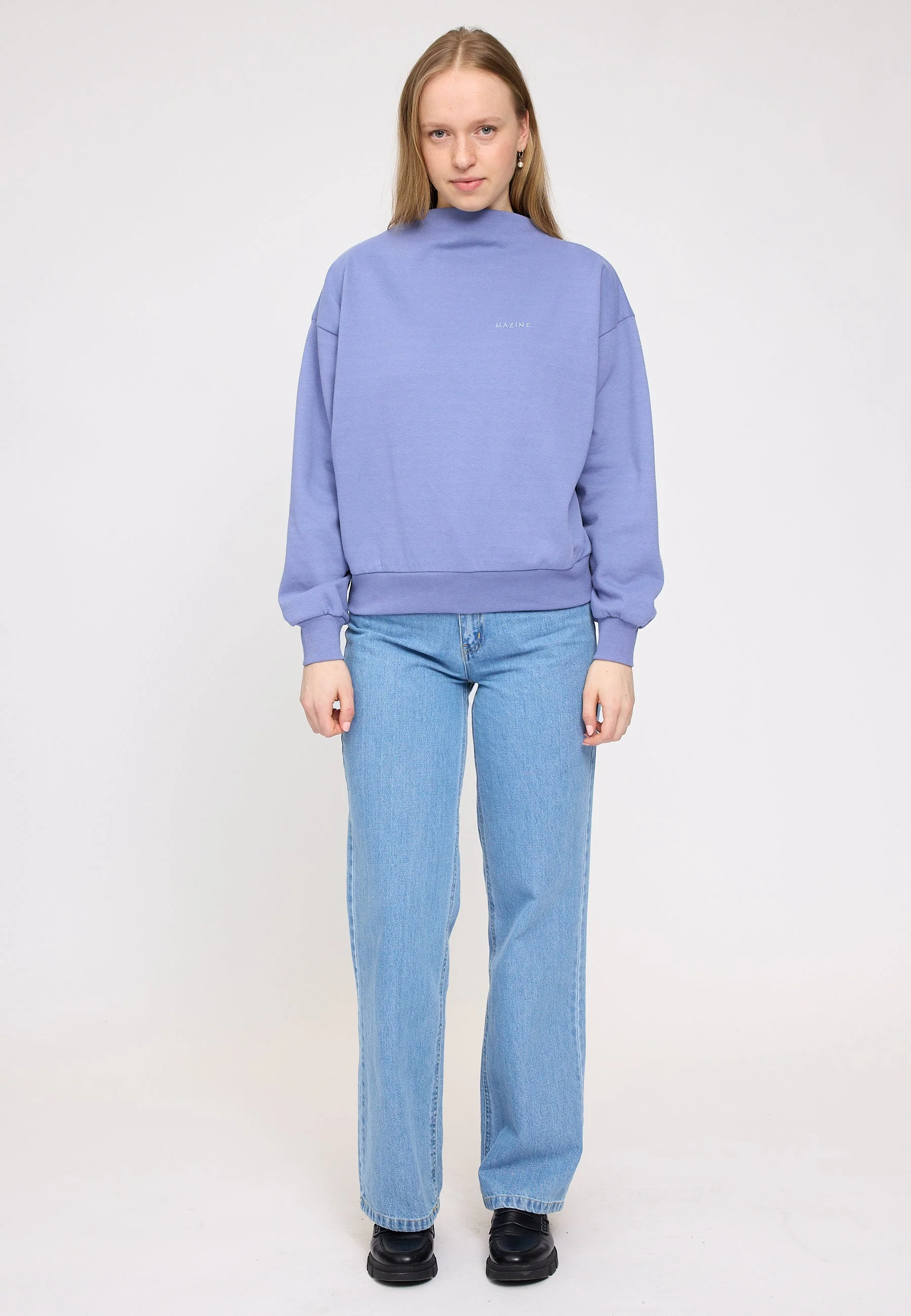 Soft Fabric Mock Turtleneck - Image 10