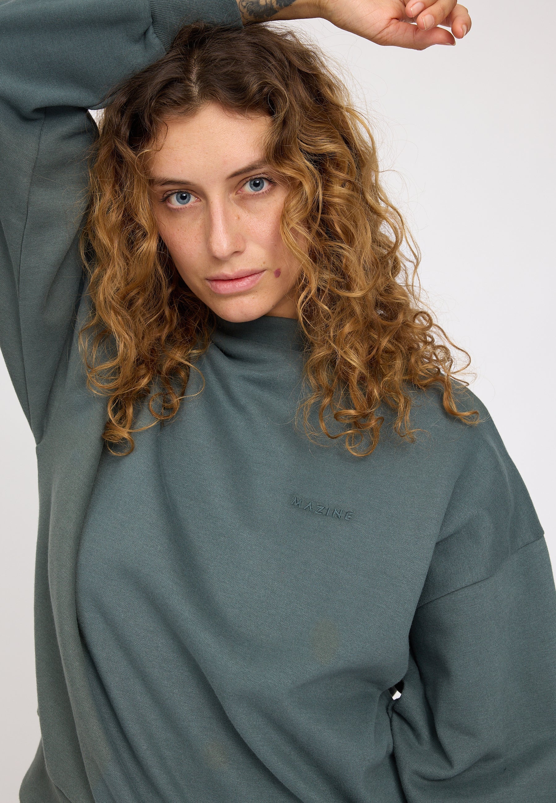 Soft Fabric Mock Turtleneck - Image 5