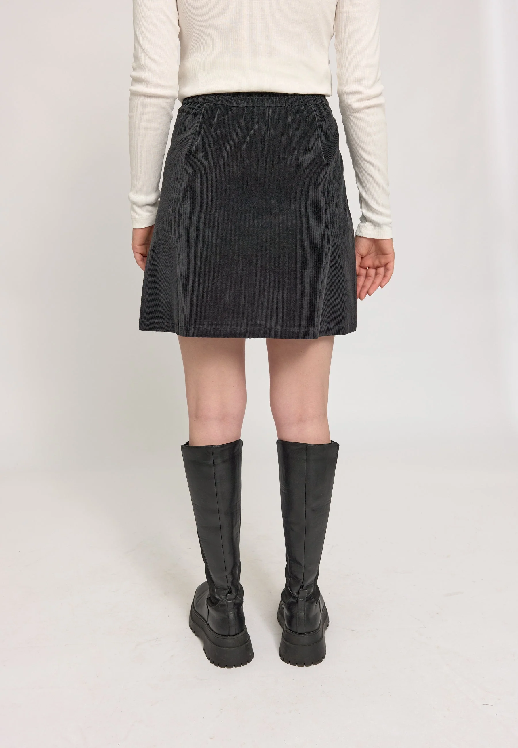 Corduroy Mini Skirt - Image 14