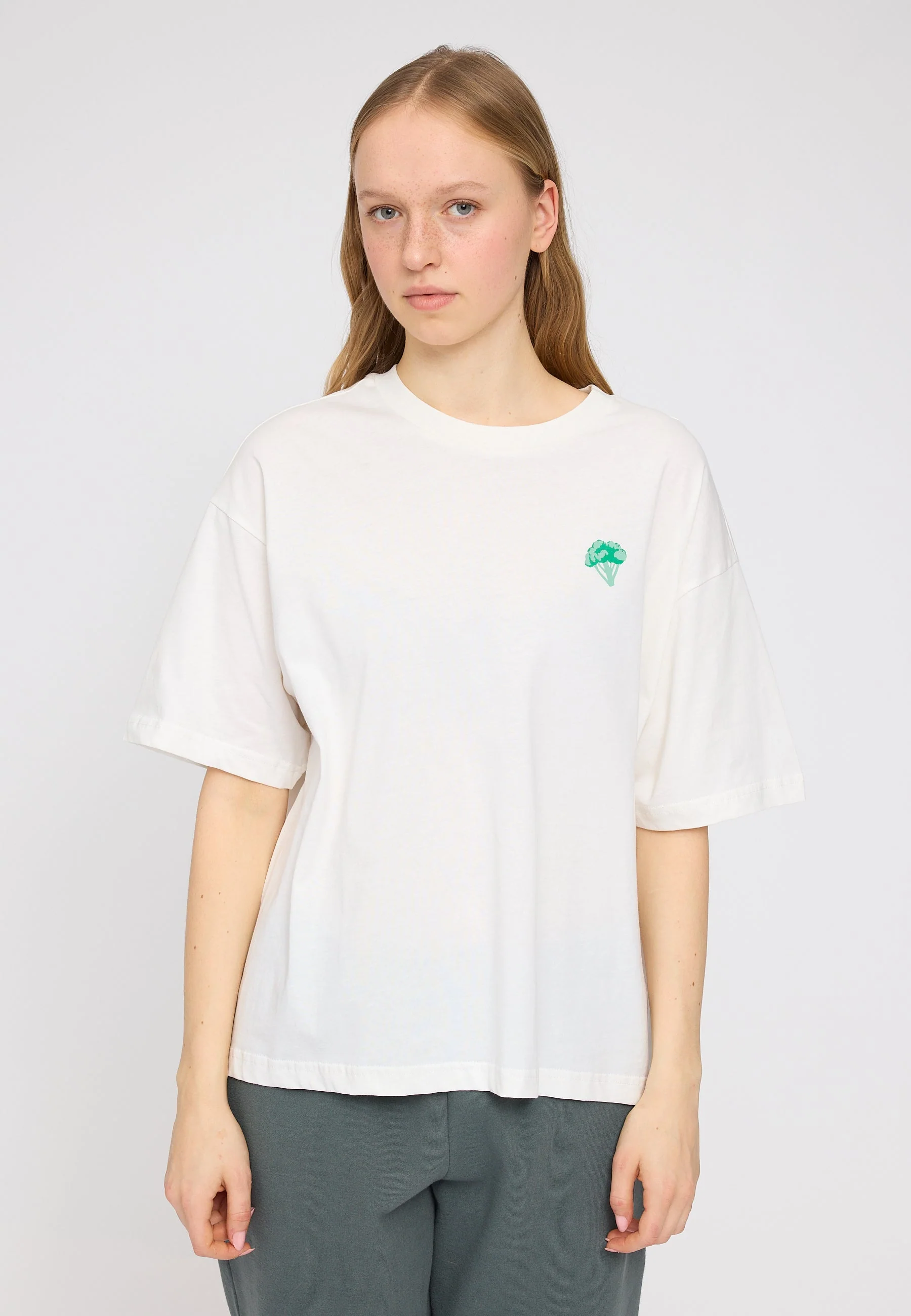 Chest Print T-Shirt - Image 13