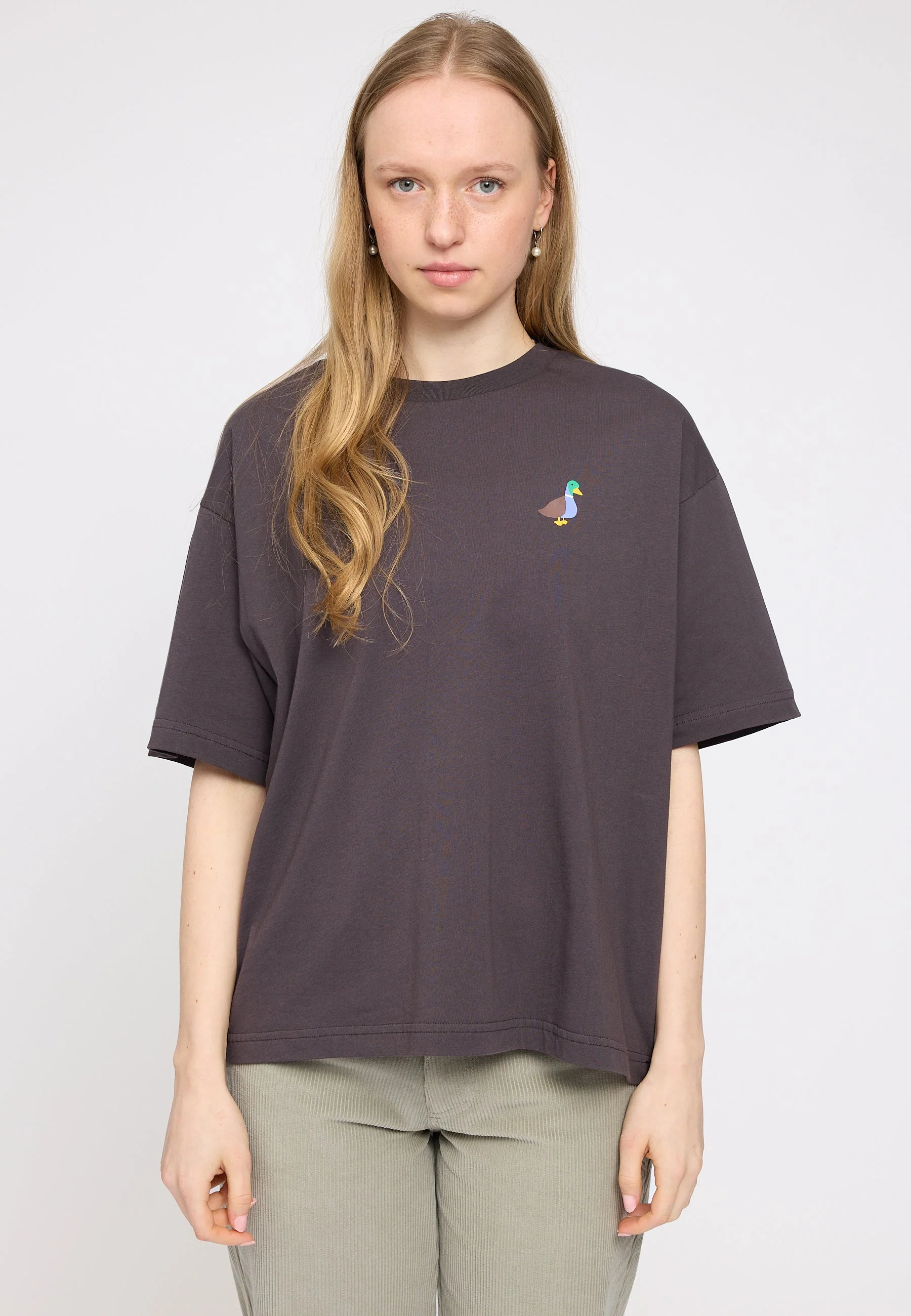 Chest Print T-Shirt - Image 7