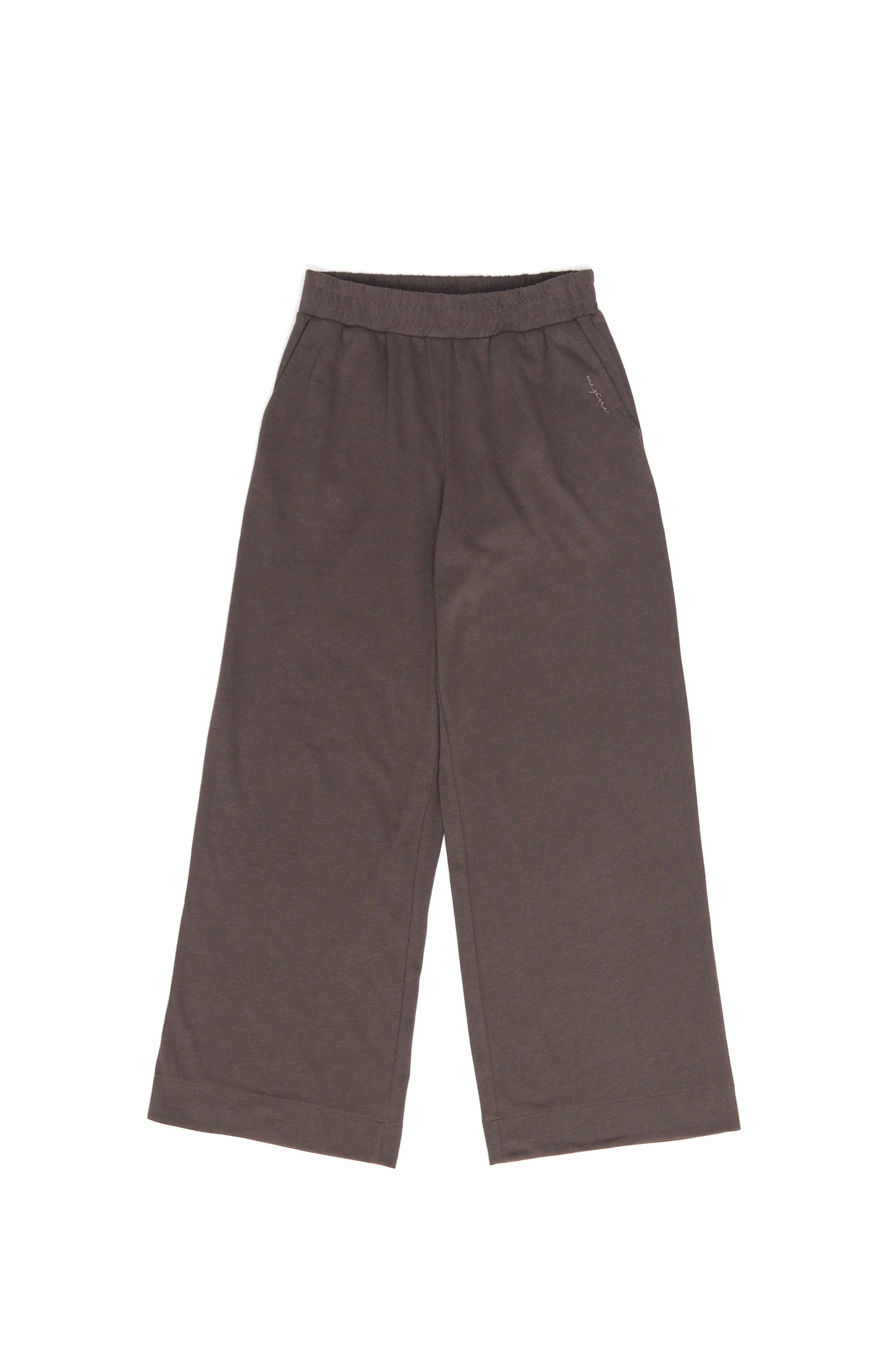 Wide Leg Jersey Knit Pants - Image 12