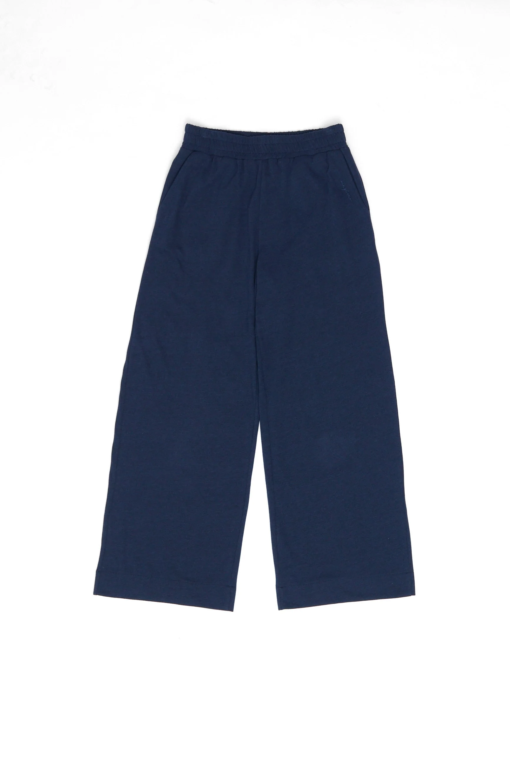 Wide Leg Jersey Knit Pants - Image 6