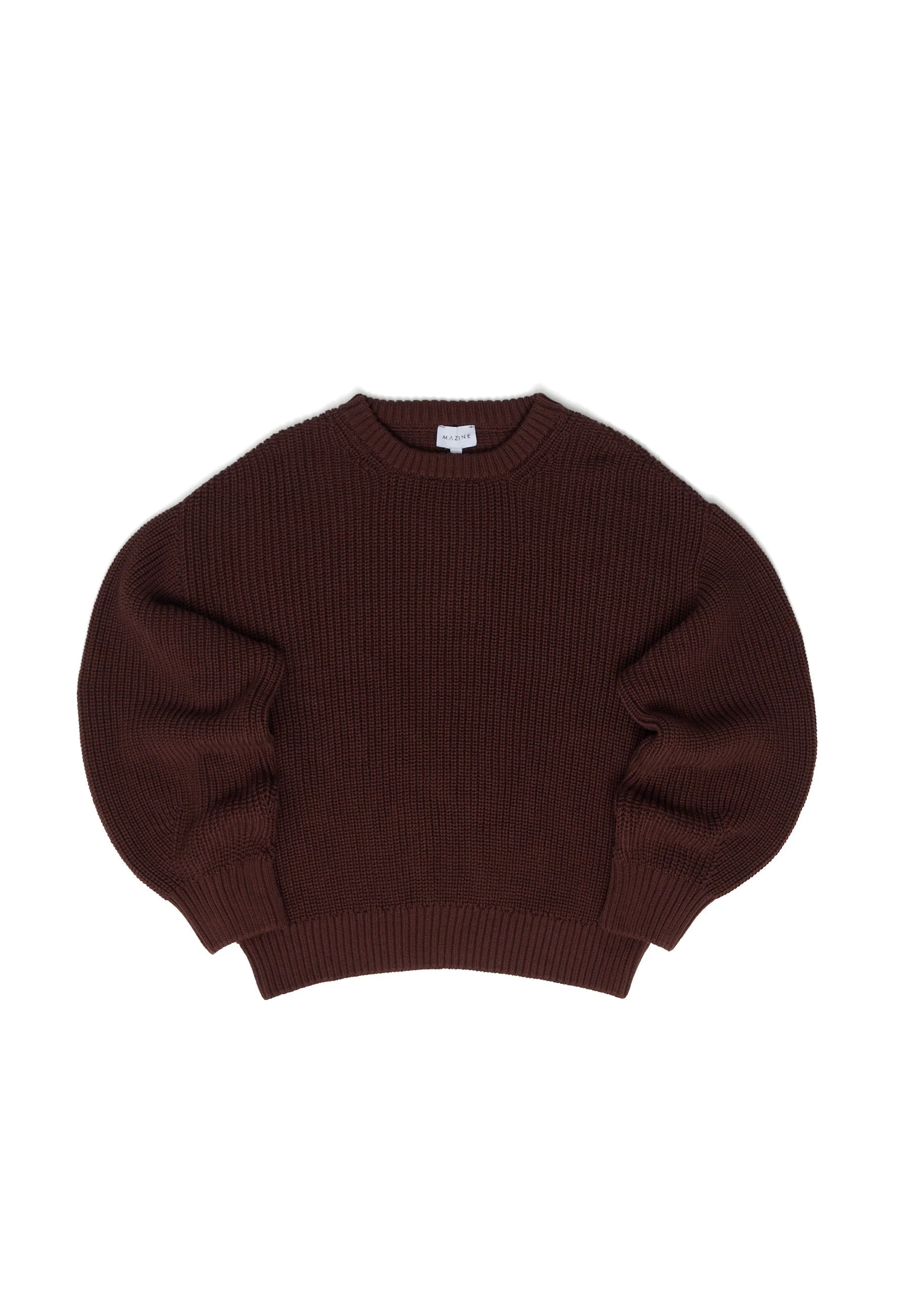 Chunky Knit Crew Neck Jumper - Image 6