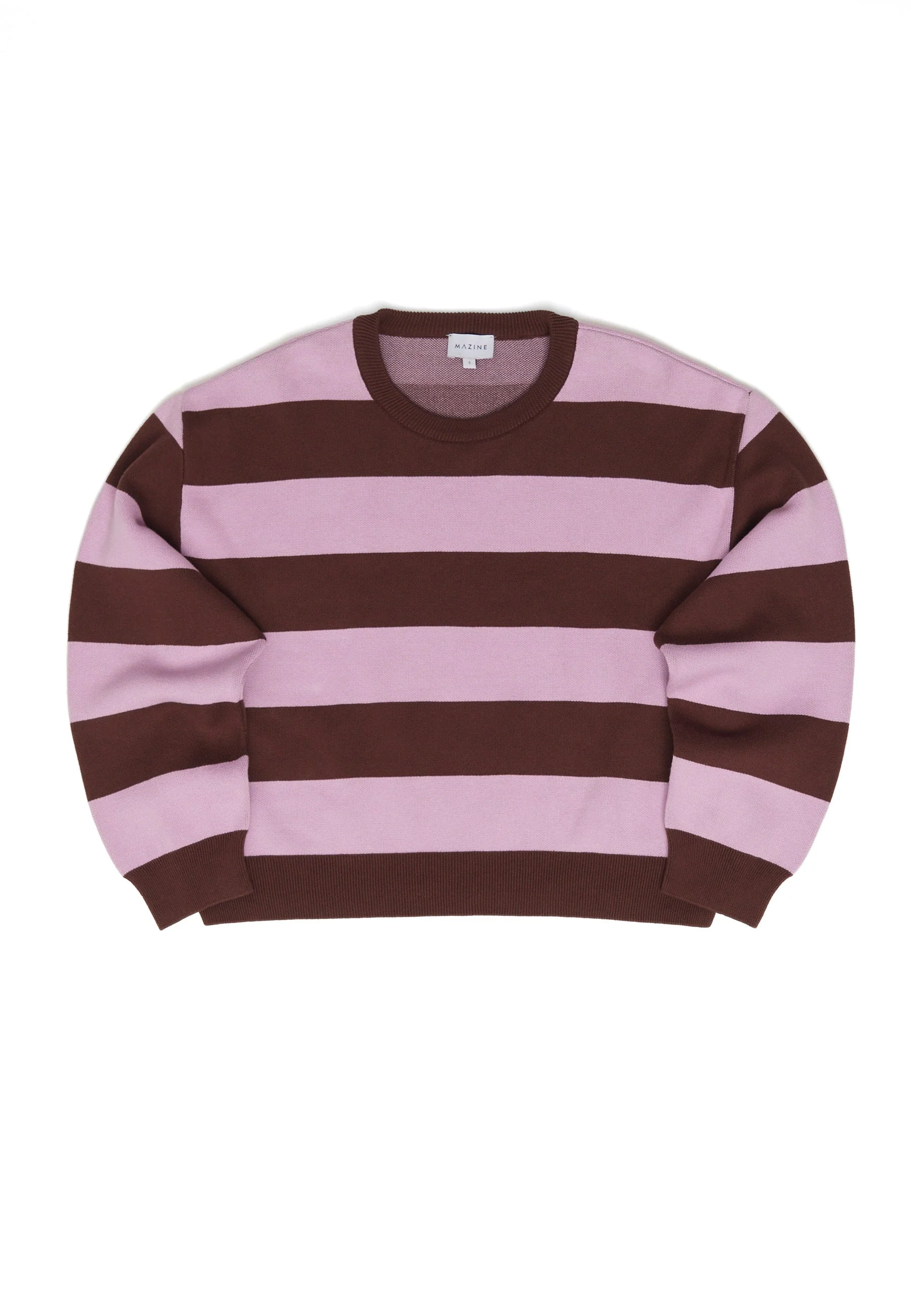 Striped Jacquard Knit Jumper - Image 6