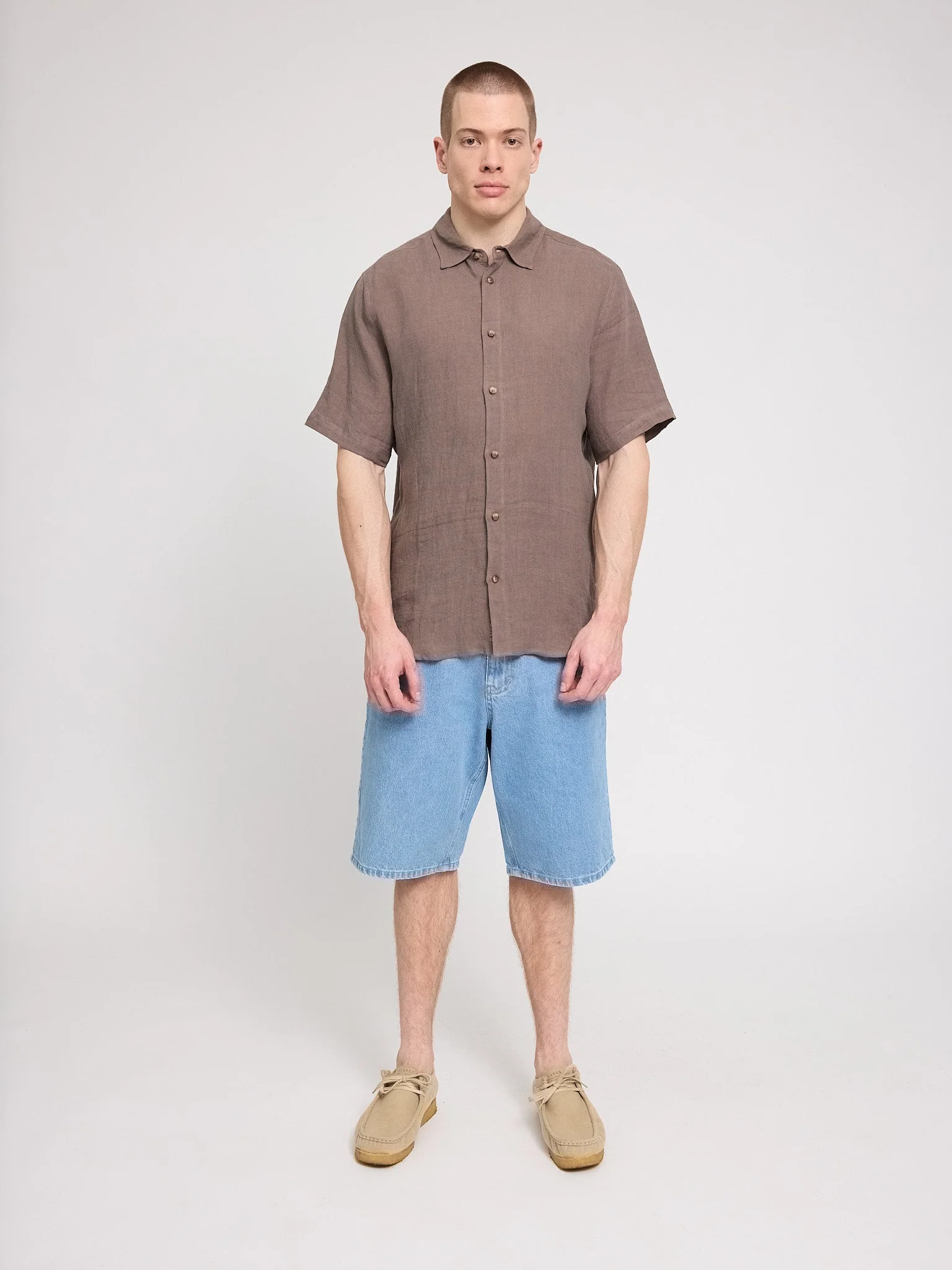 Shortsleeve Linen Shirt - Image 4