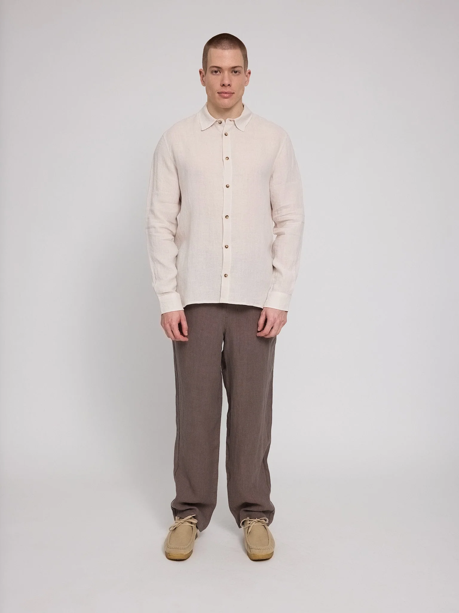 Classic Linen Shirt - Image 26