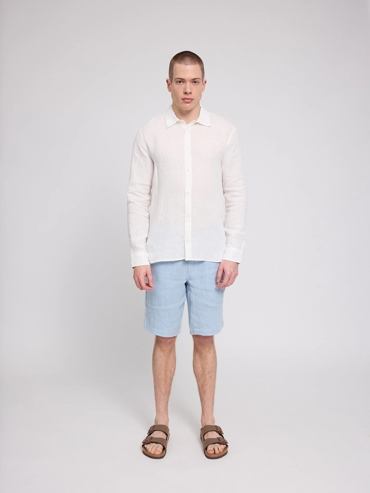 Classic Linen Shirt - Image 32