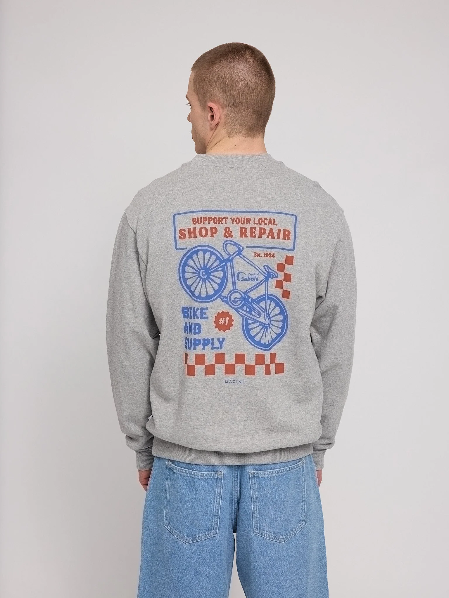 Back Print Sweatshirt - Image 2