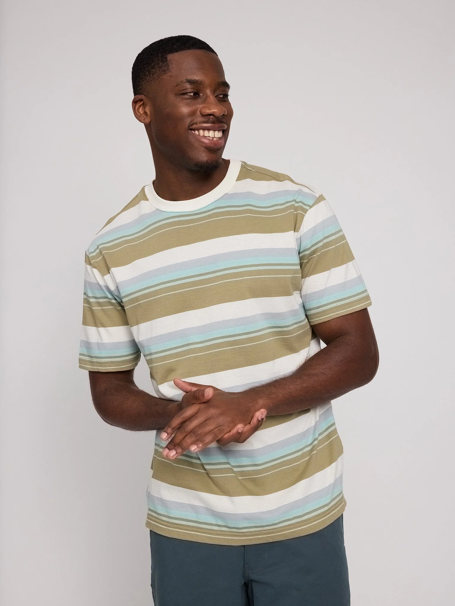 Bold Striped T-Shirt - Image 10