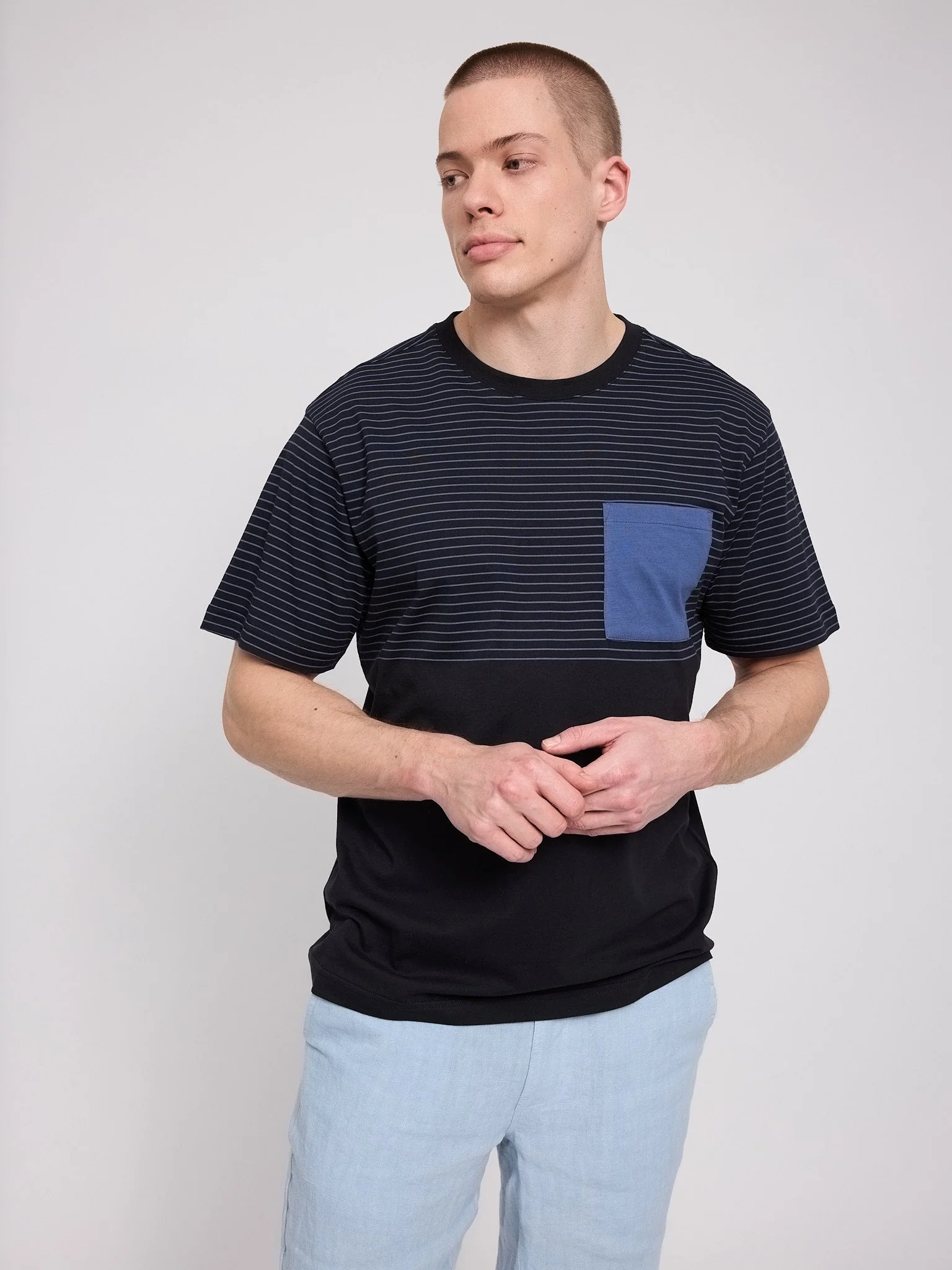 Halfway Striped T-Shirt - Image 5