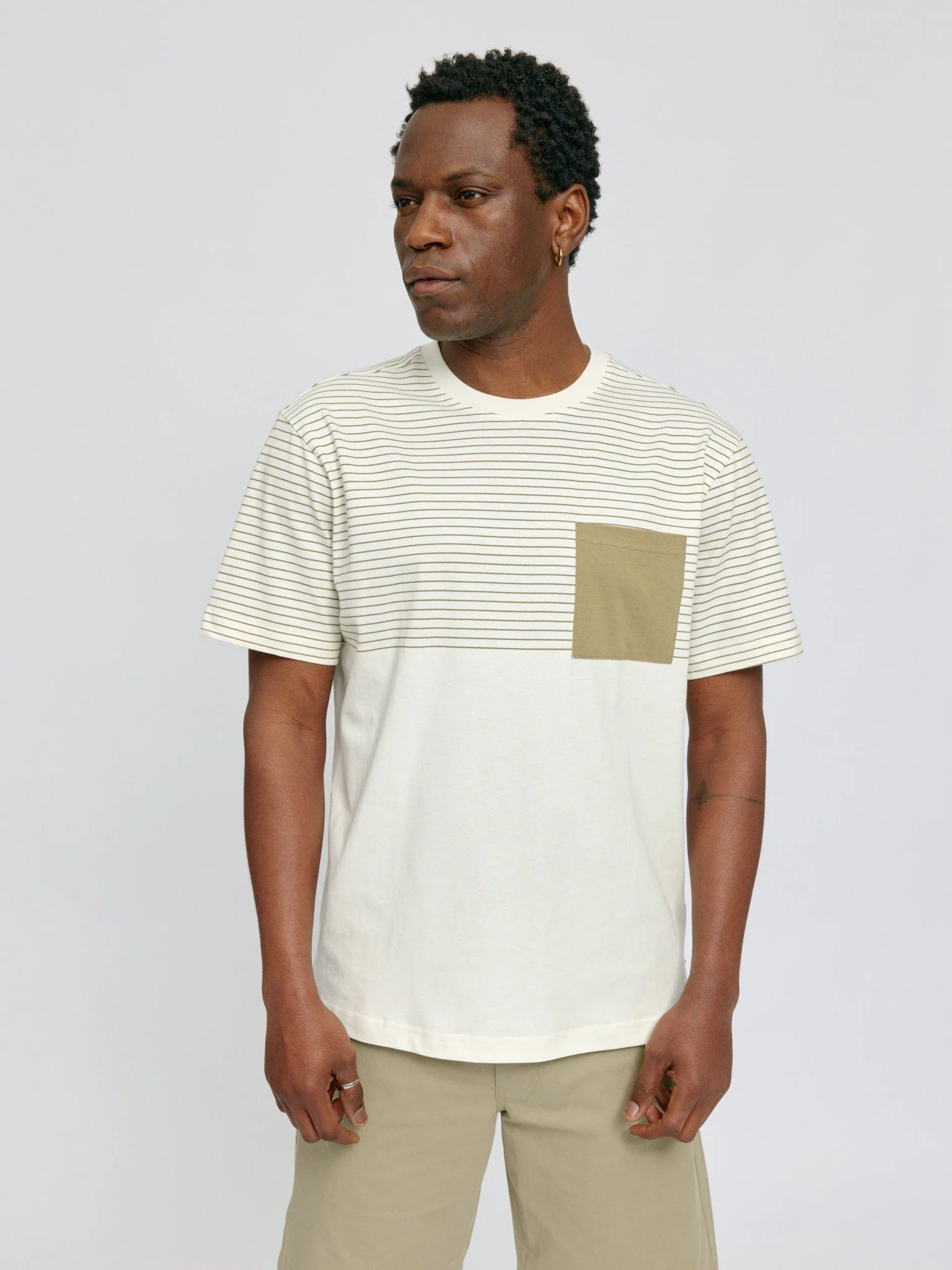 Halfway Striped T-Shirt - Image 7