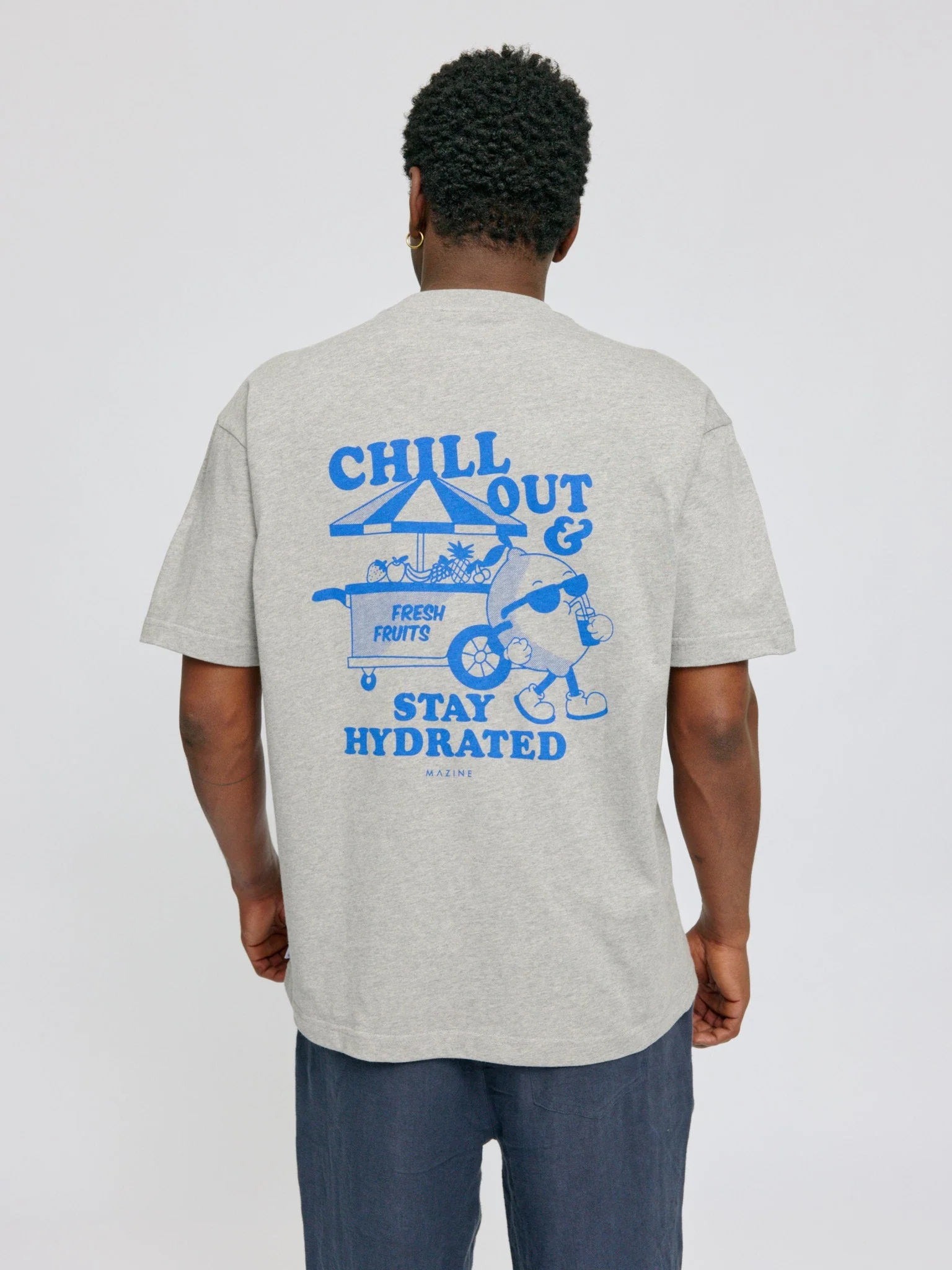 Back Print Theme T-Shirt - Image 2