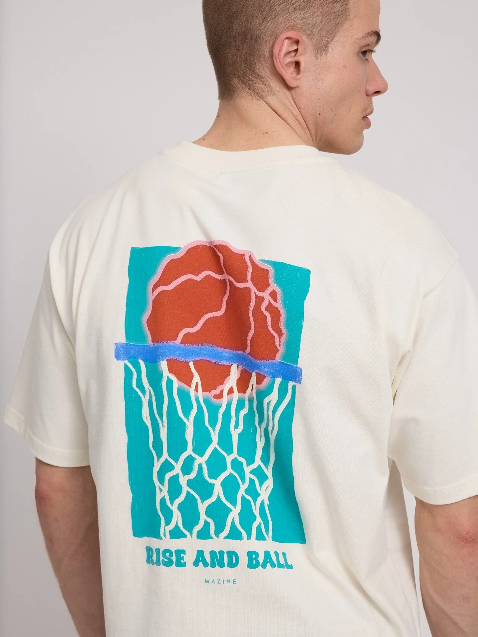 Heavy Back Print T-Shirt - Image 11