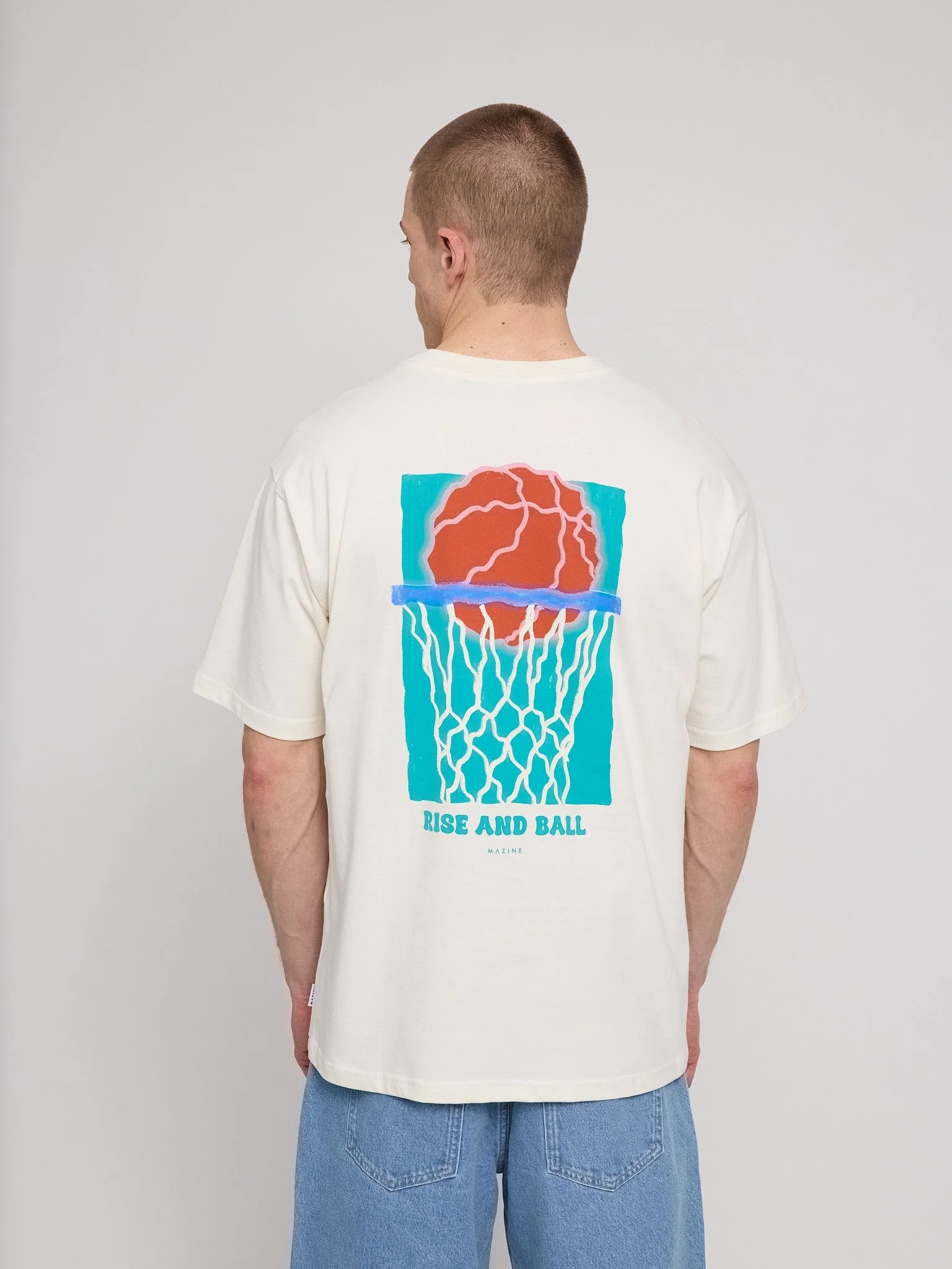 Heavy Back Print T-Shirt - Image 8