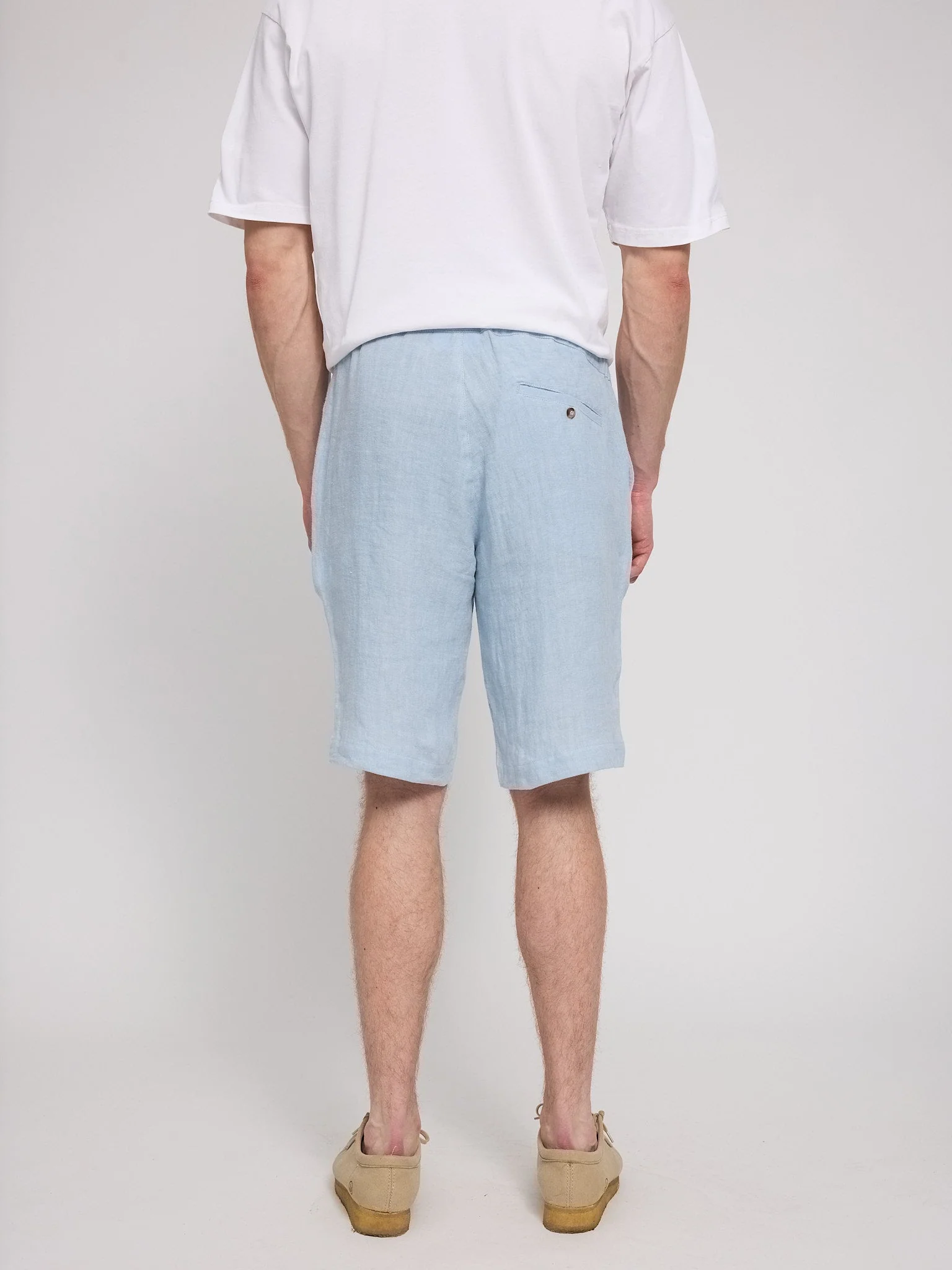 Regular Linen Shorts - Image 18