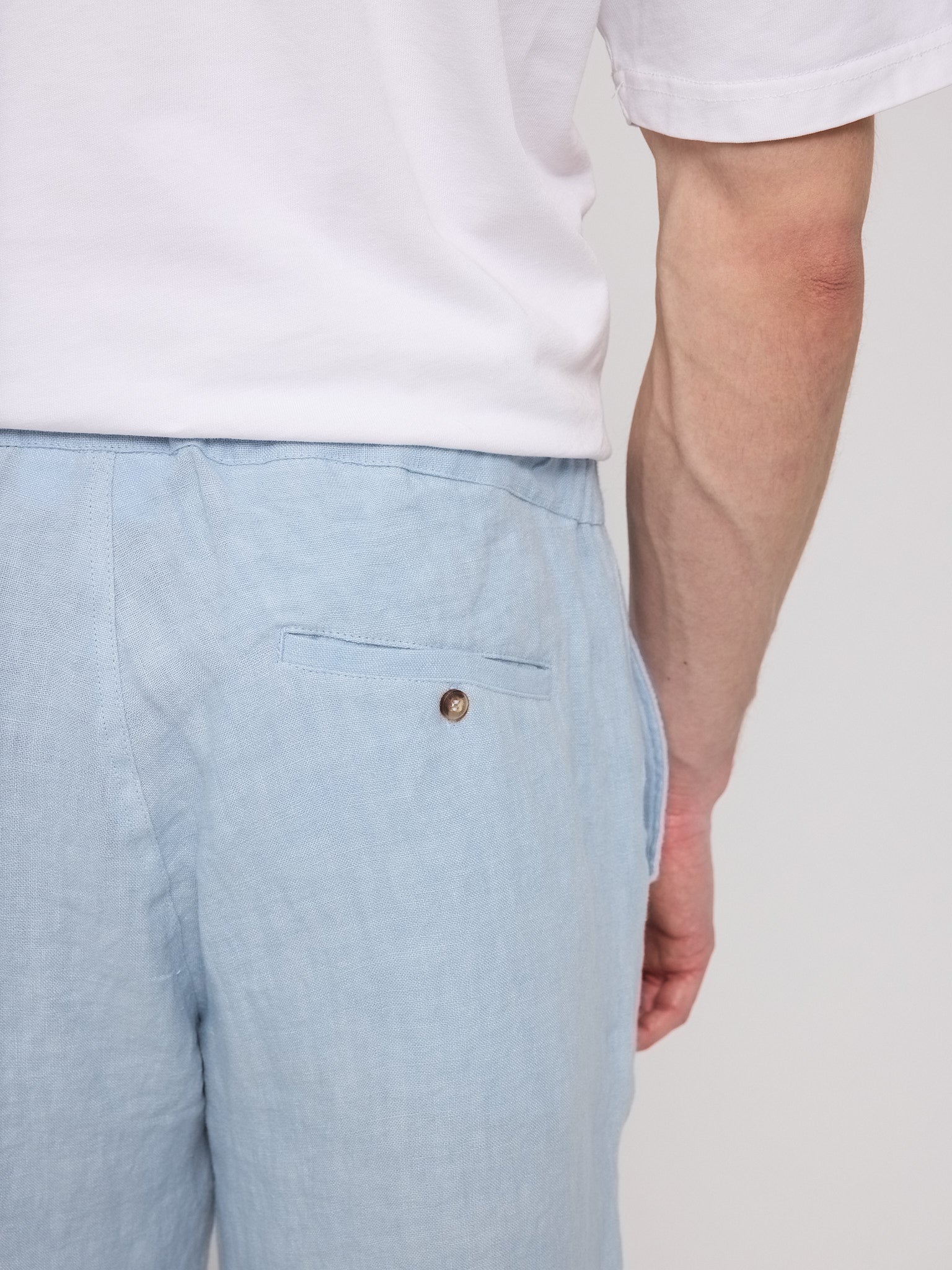 Regular Linen Shorts - Image 21