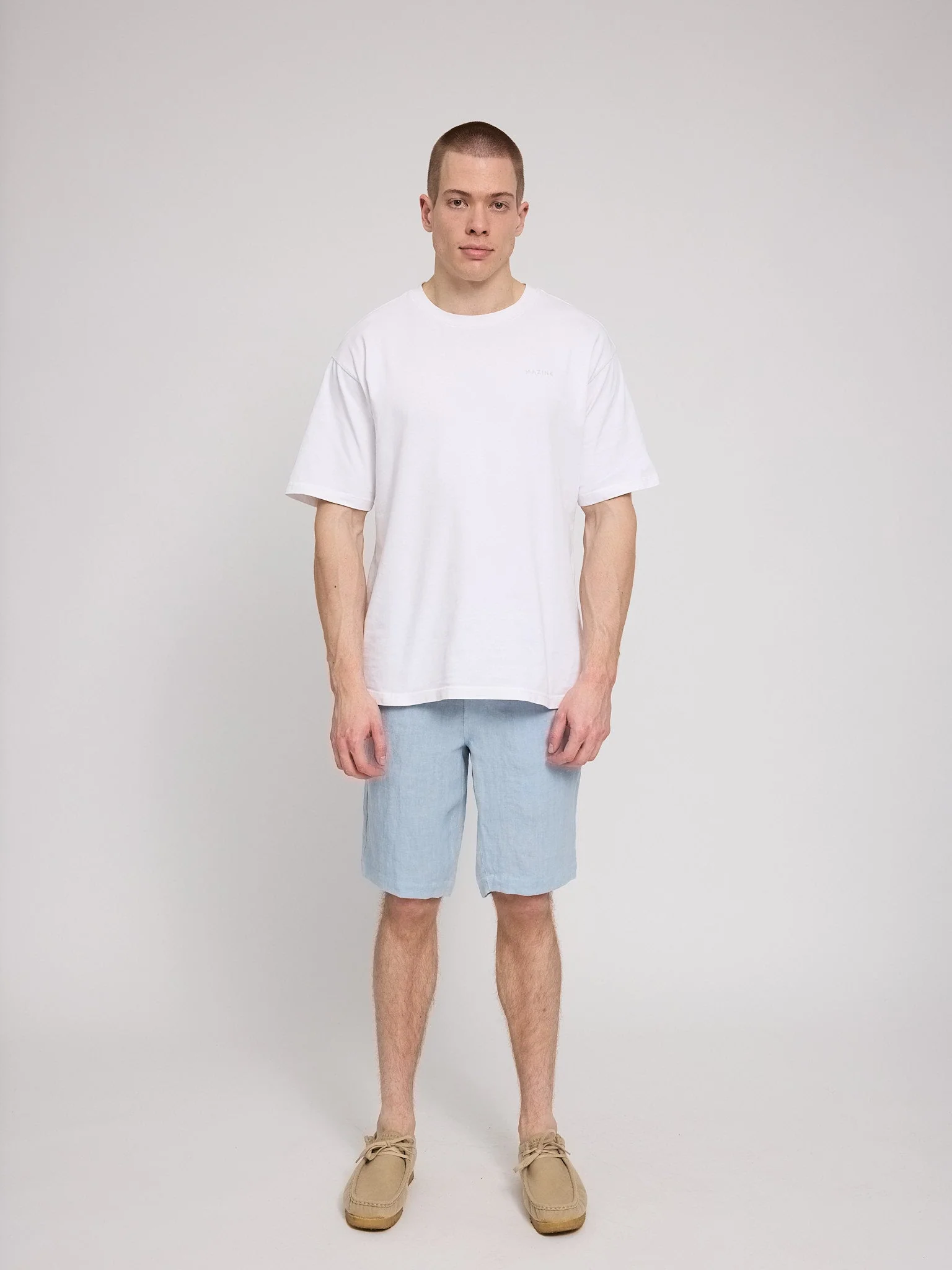 Regular Linen Shorts - Image 22