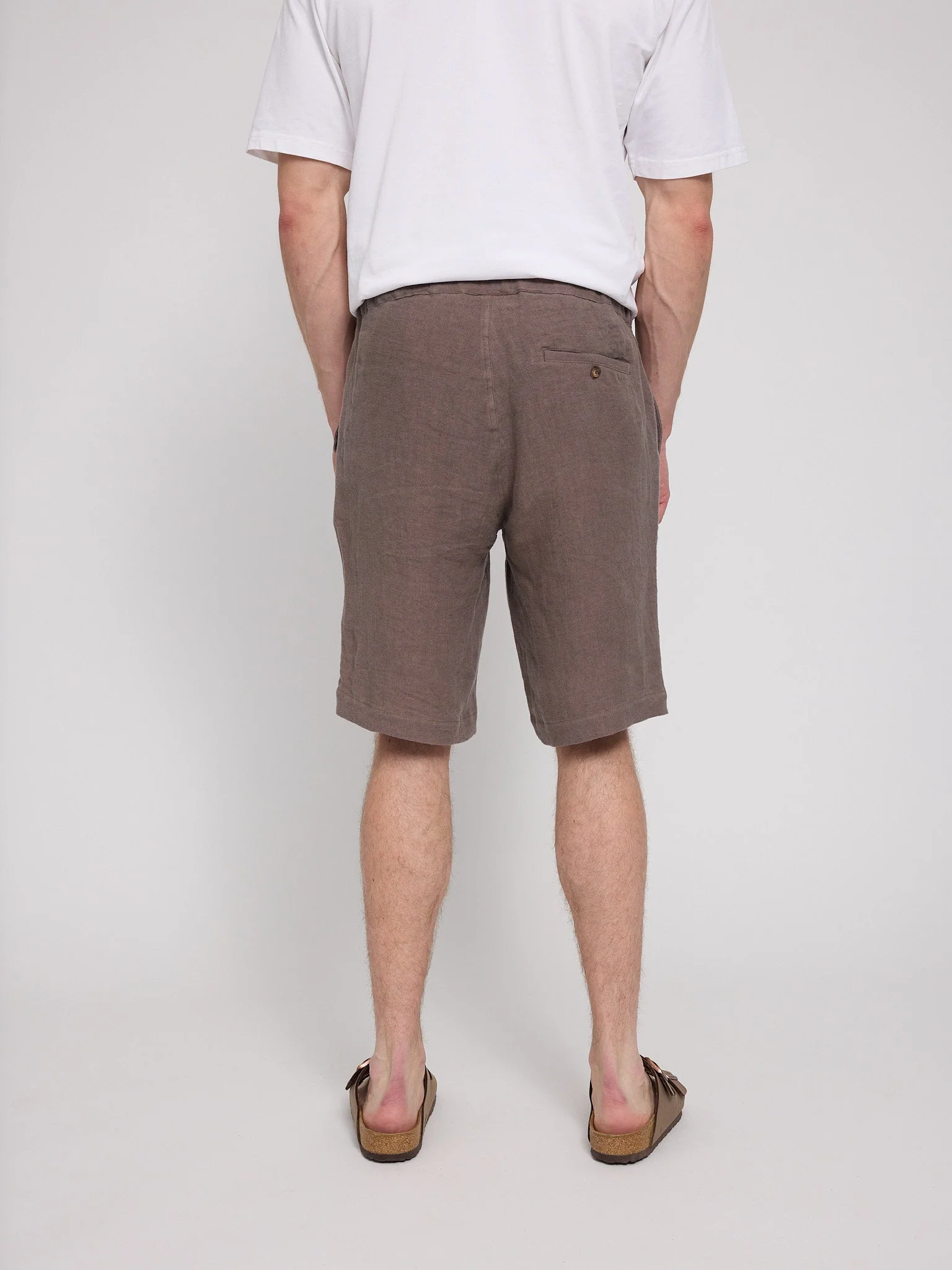 Regular Linen Shorts - Image 26