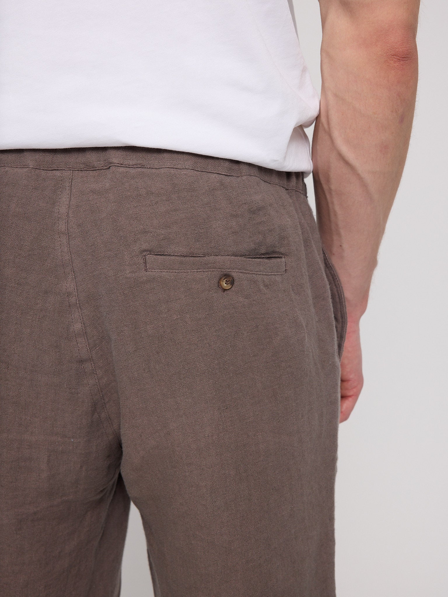 Regular Linen Shorts - Image 29