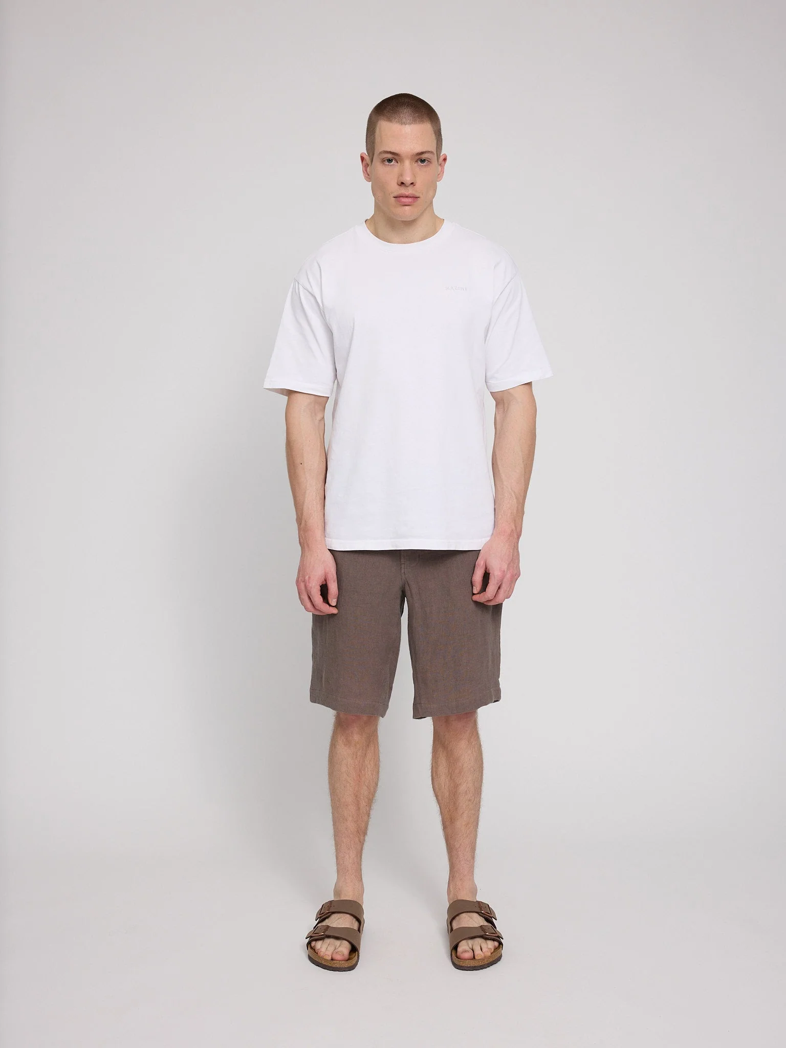 Regular Linen Shorts - Image 30