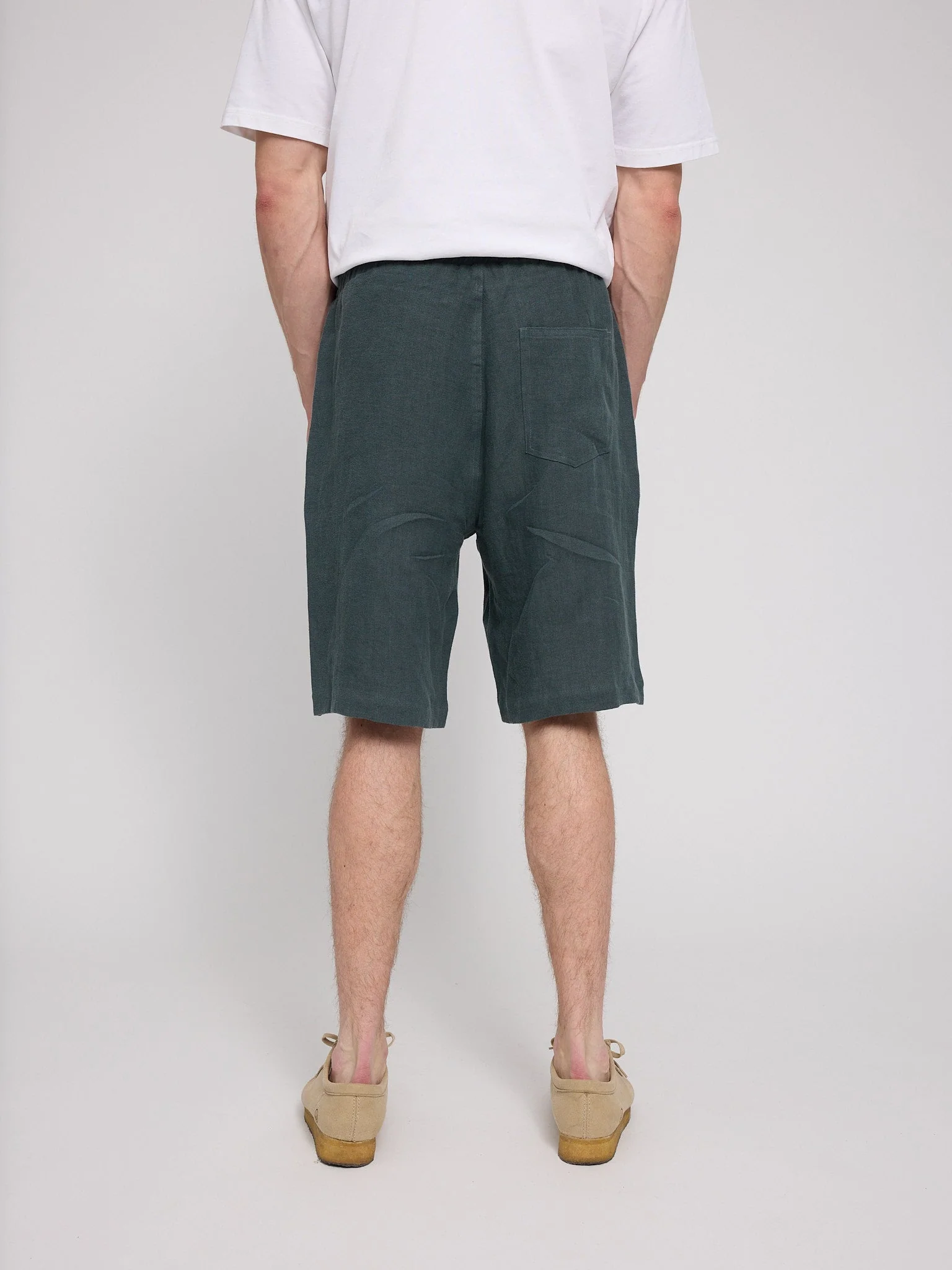 Linen Pull-on Shorts - Image 10