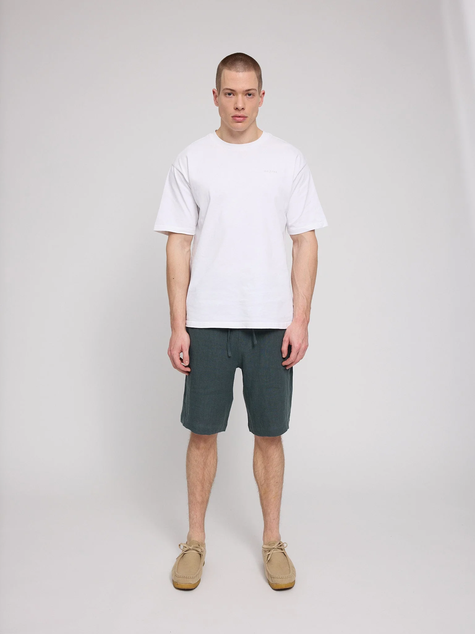 Linen Pull-on Shorts - Image 13