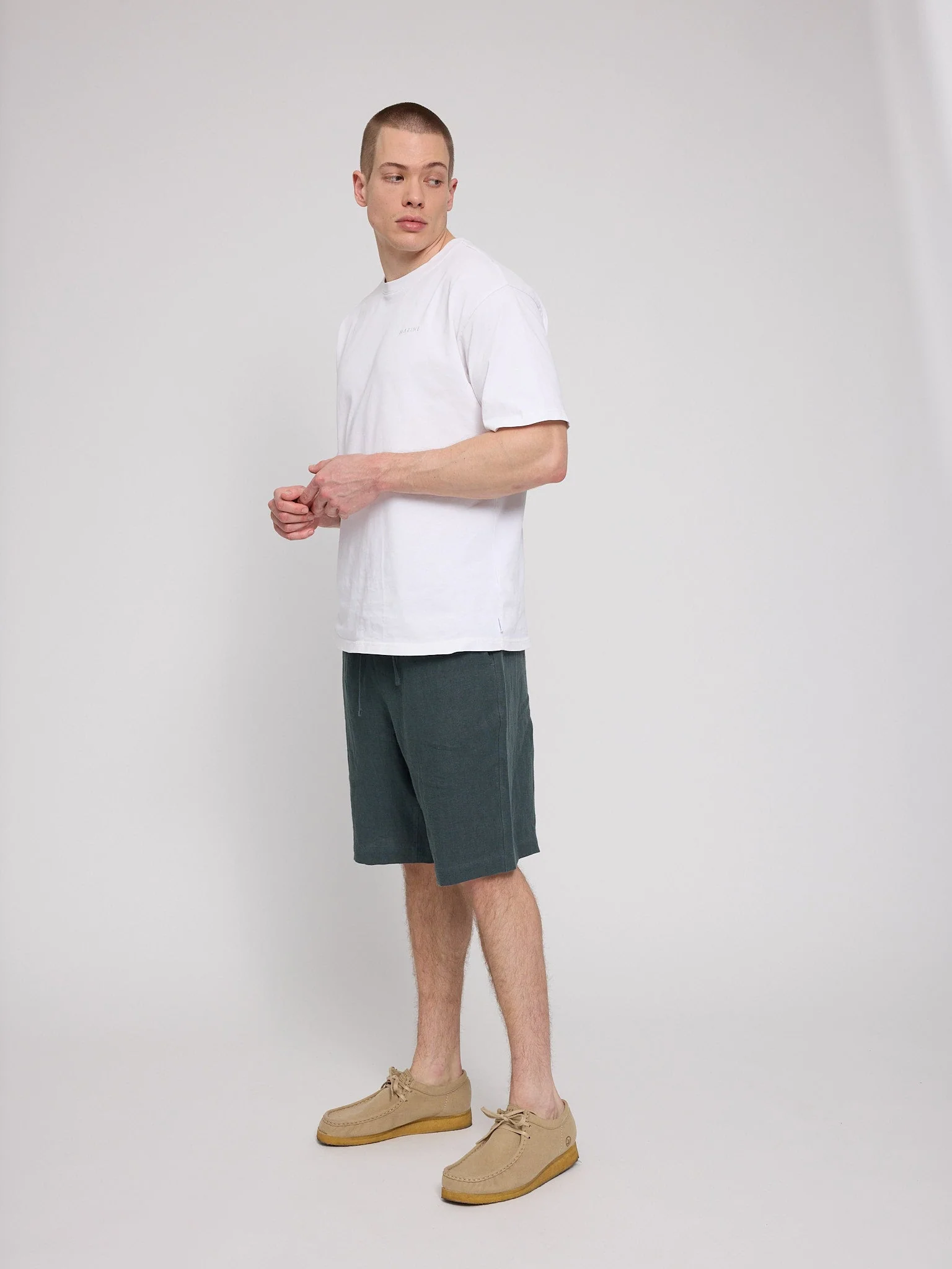 Linen Pull-on Shorts - Image 14