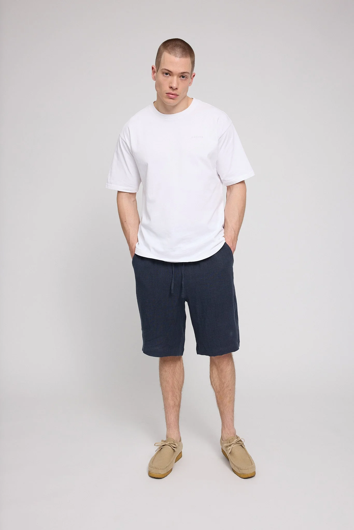 Linen Pull-on Shorts - Image 7