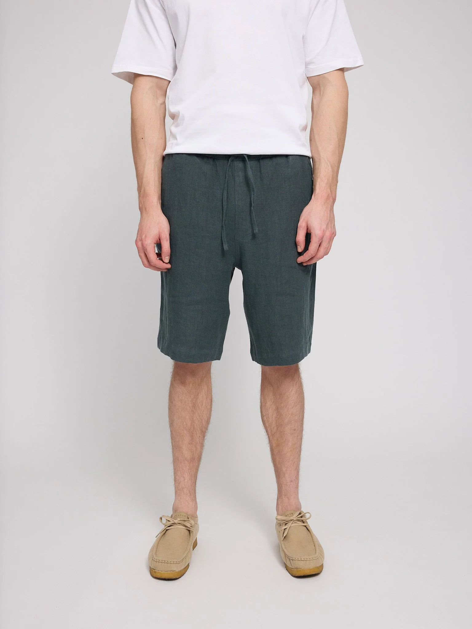 Linen Pull-on Shorts - Image 9