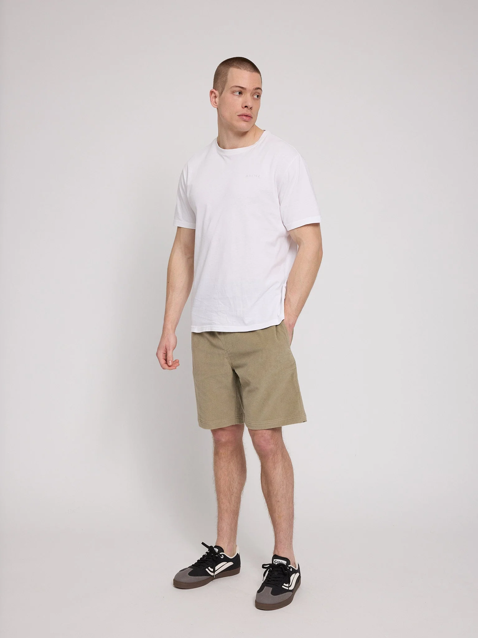 Corduroy Pull-on Shorts - Image 21