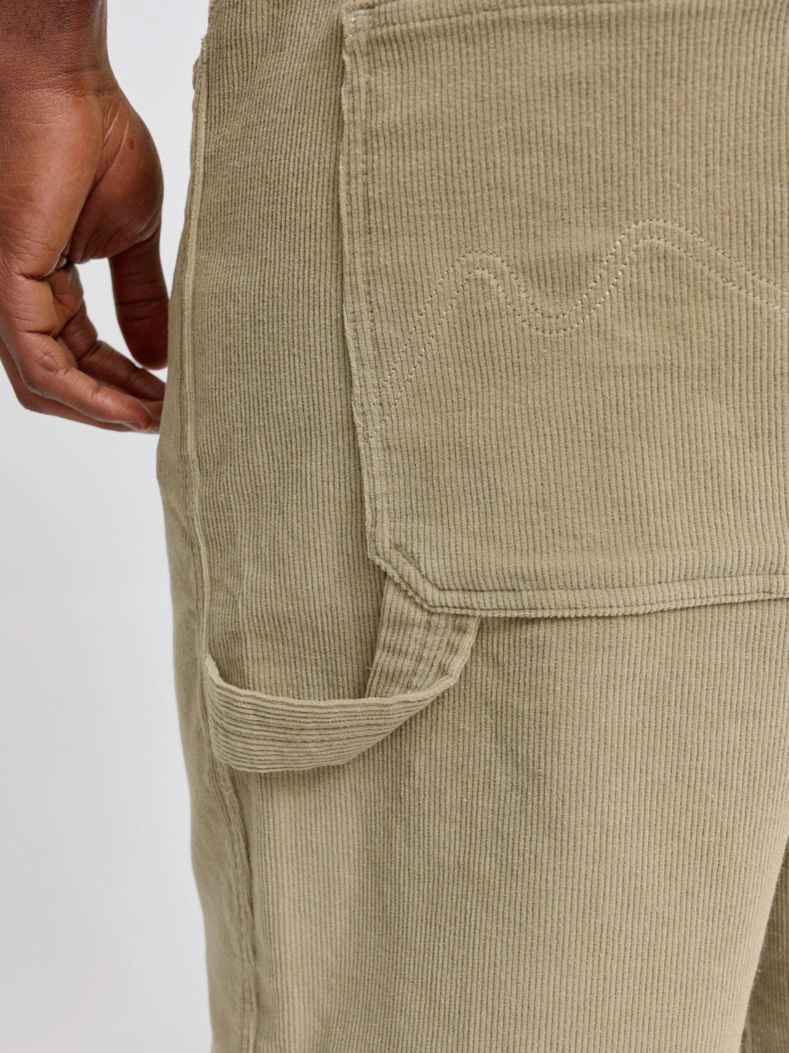 Corduroy Workwear Shorts - Image 3