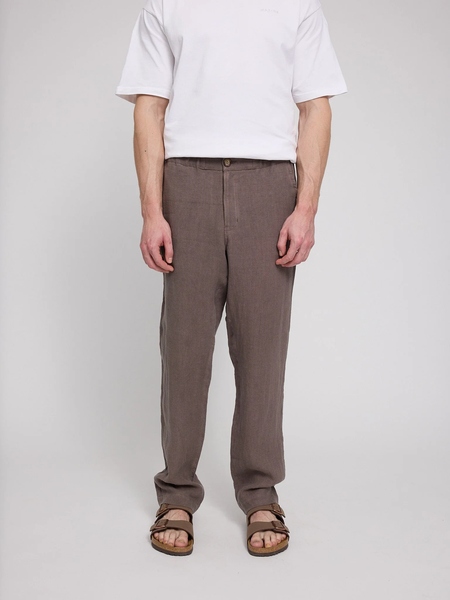 Regular Linen Pants - Image 14