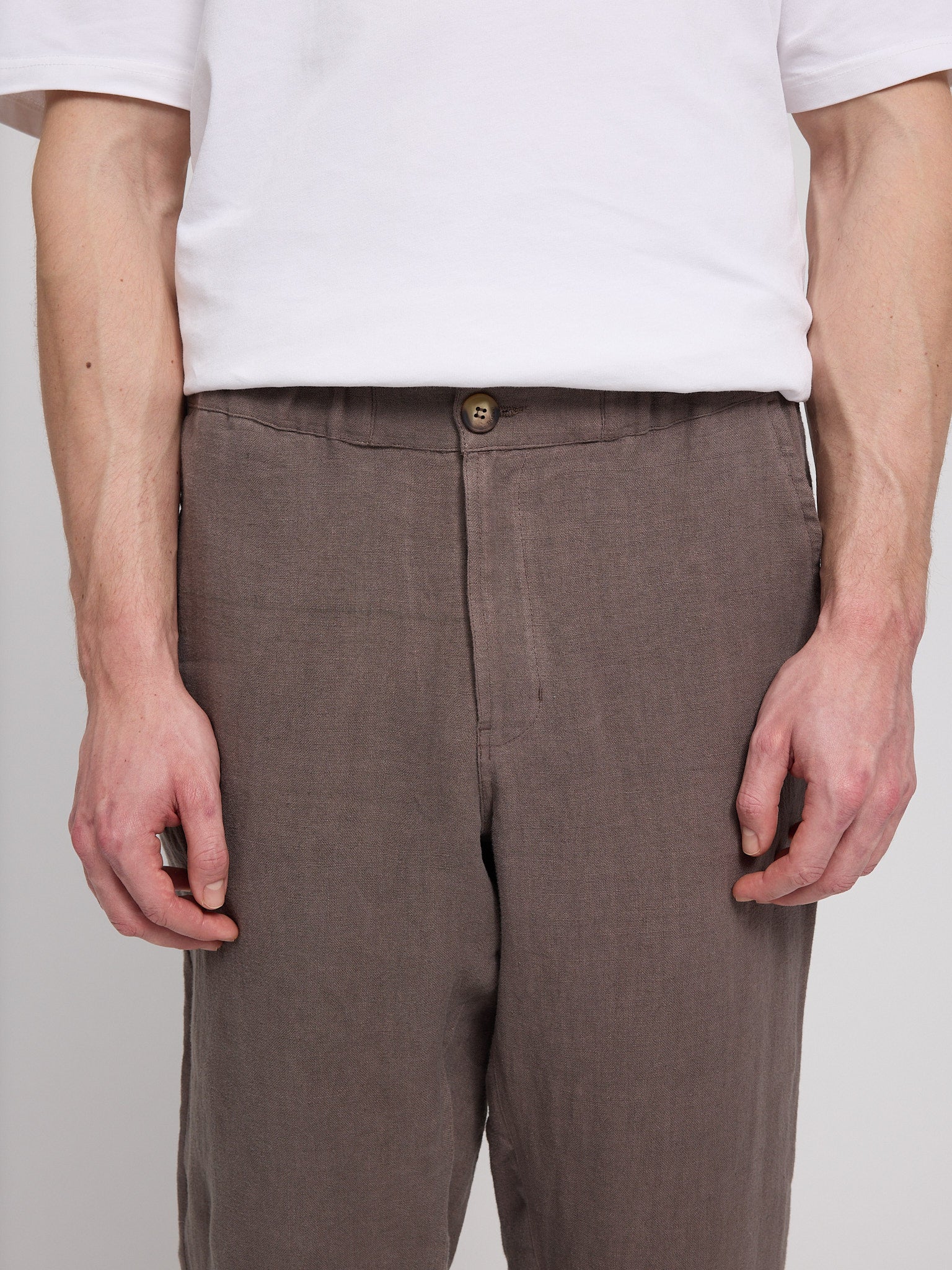 Regular Linen Pants - Image 16