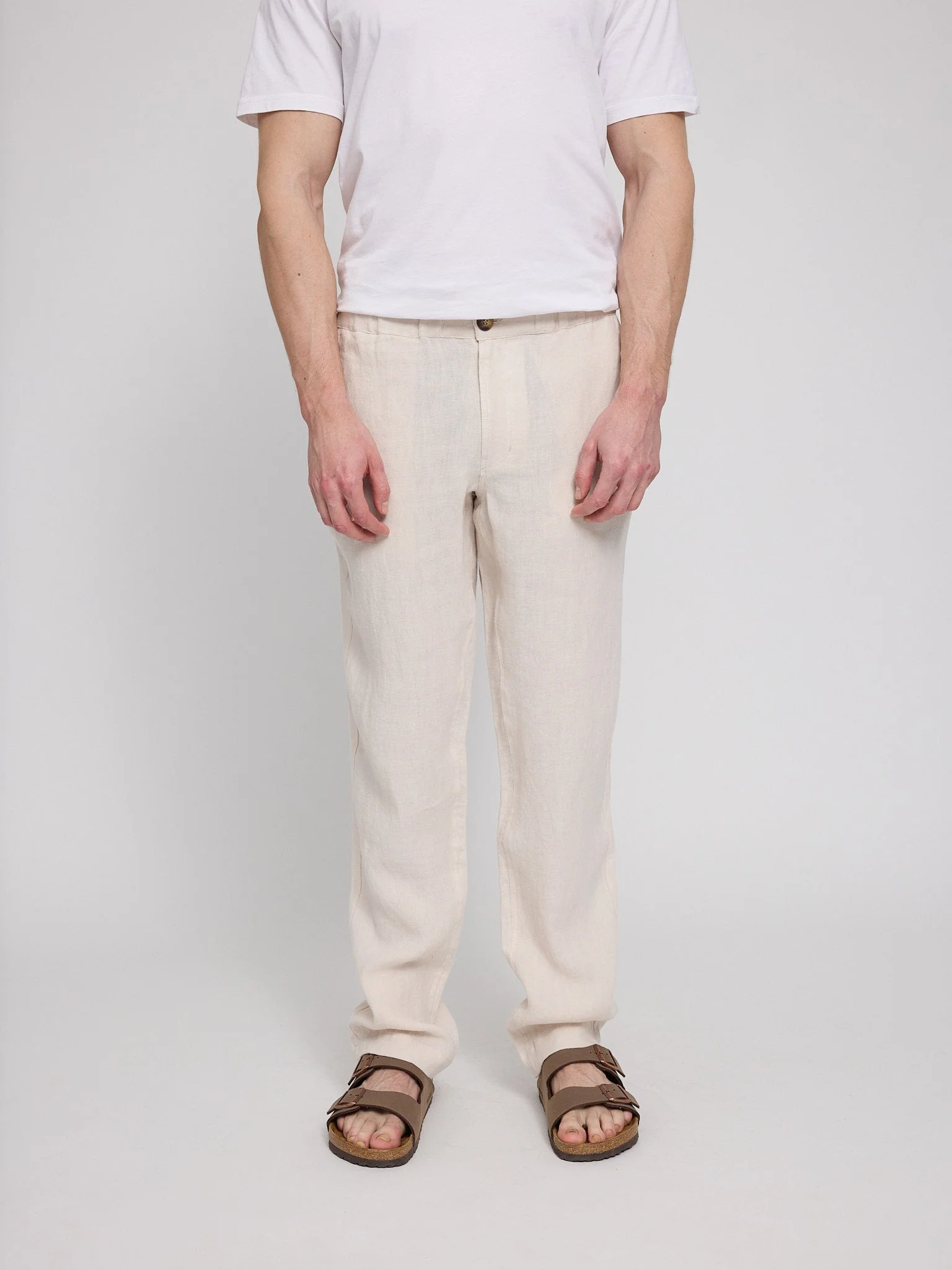 Regular Linen Pants - Image 22