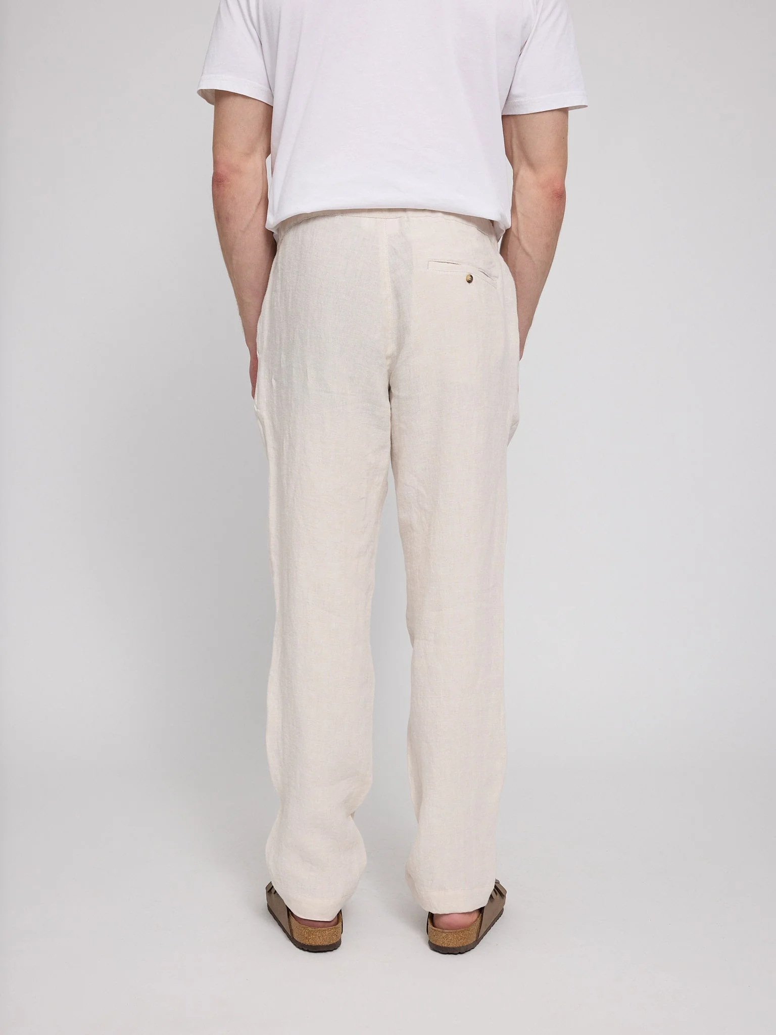 Regular Linen Pants - Image 23