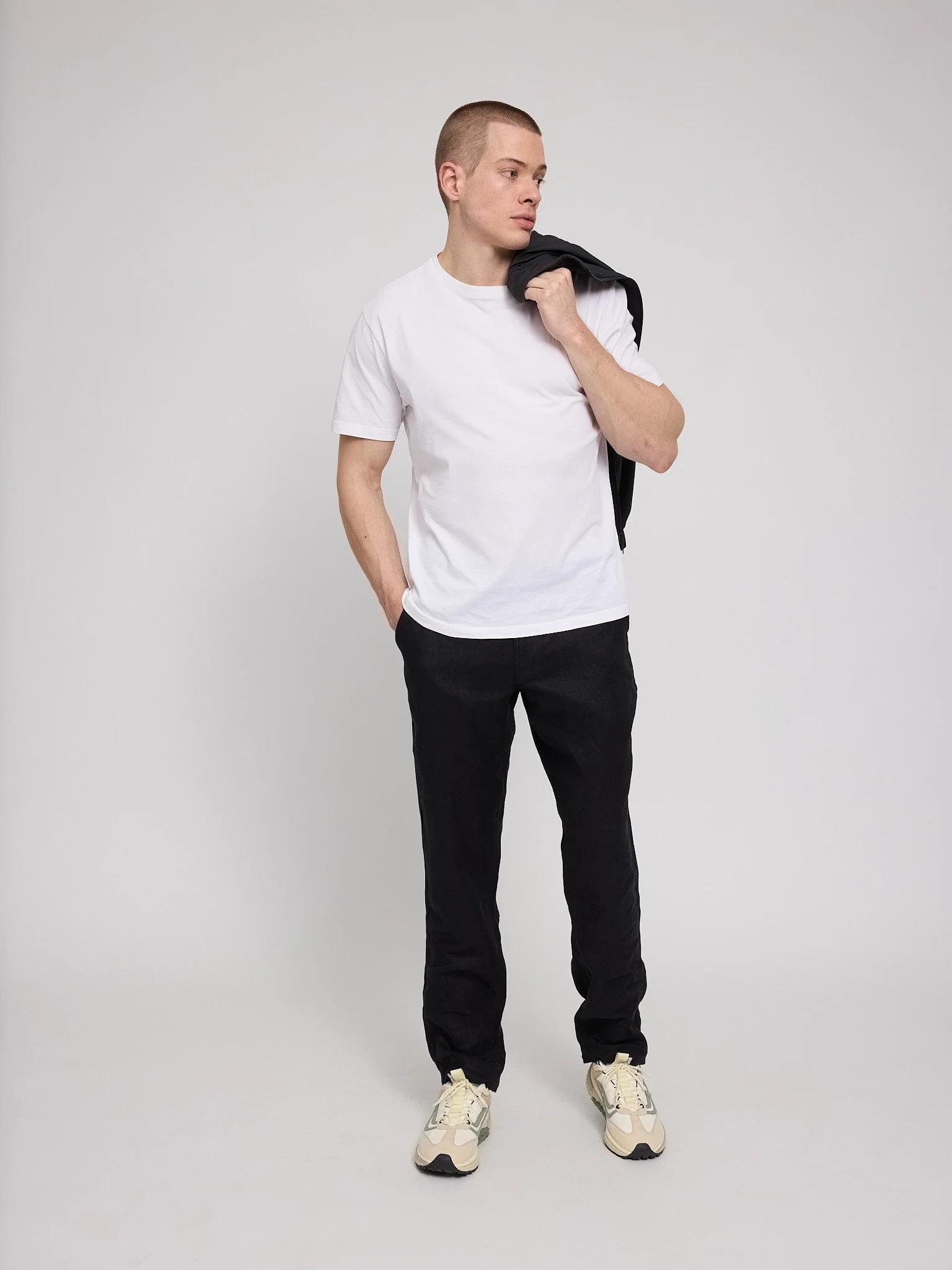 Regular Linen Pants - Image 36