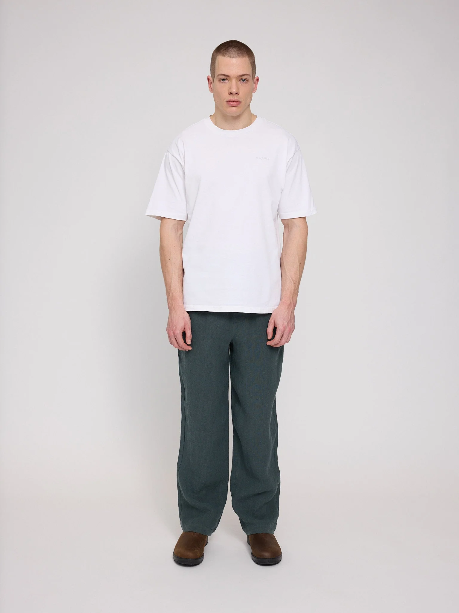 Linen Pull-on Pants - Image 12