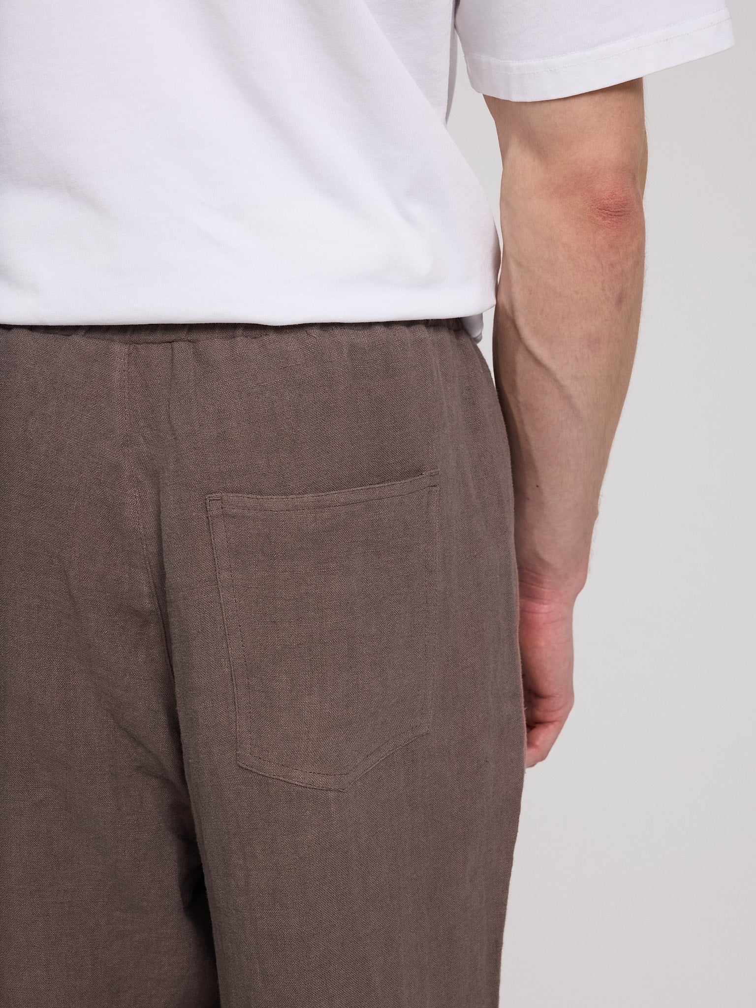 Linen Pull-on Pants - Image 19