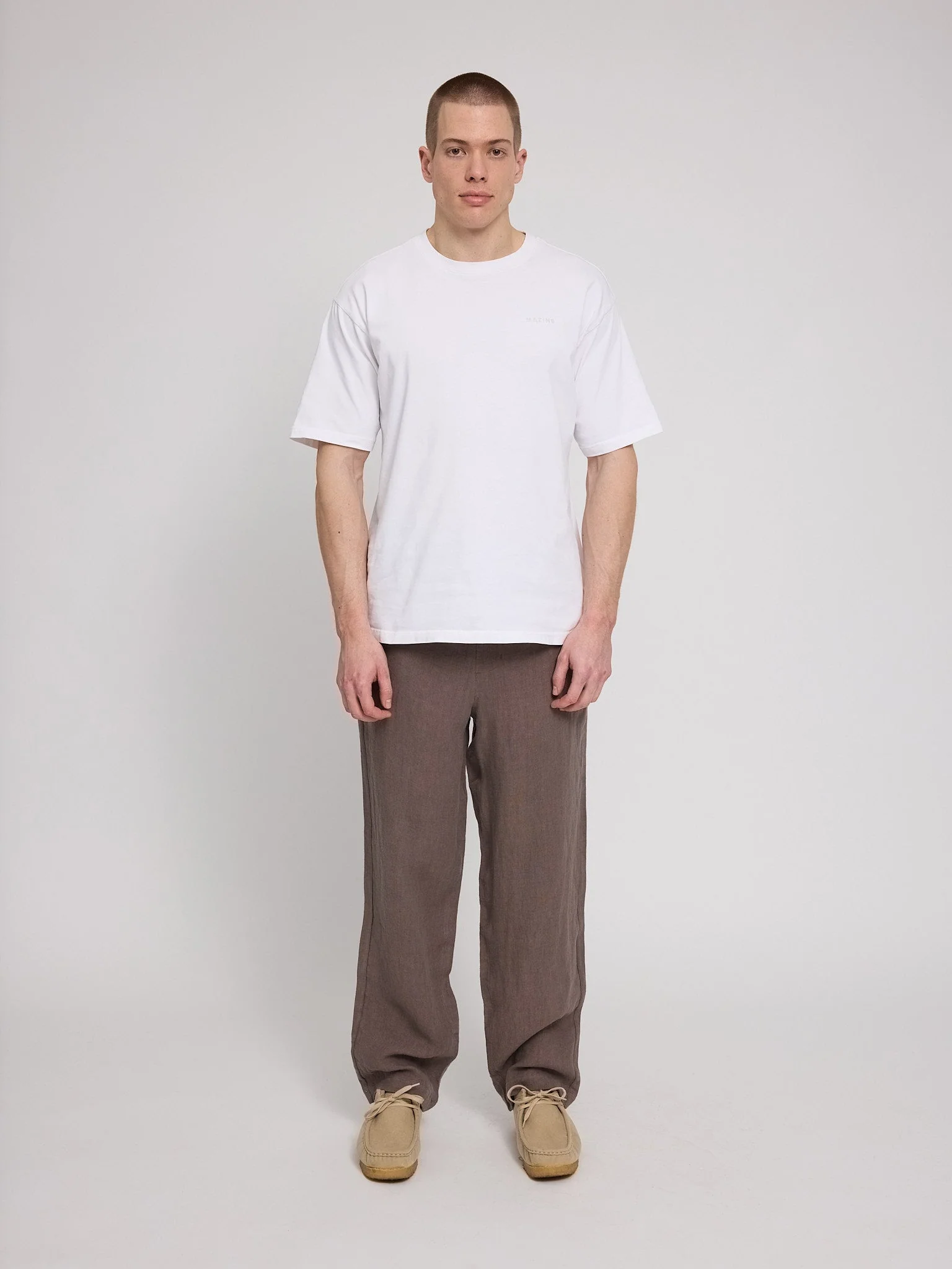 Linen Pull-on Pants - Image 20