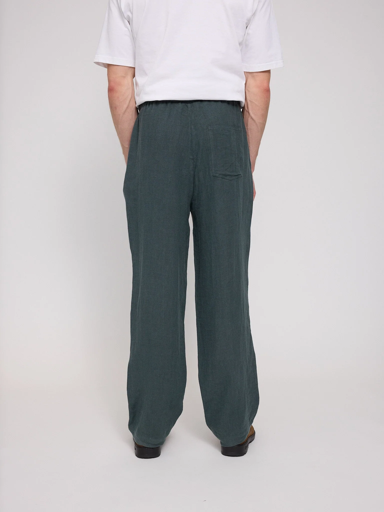 Linen Pull-on Pants - Image 8