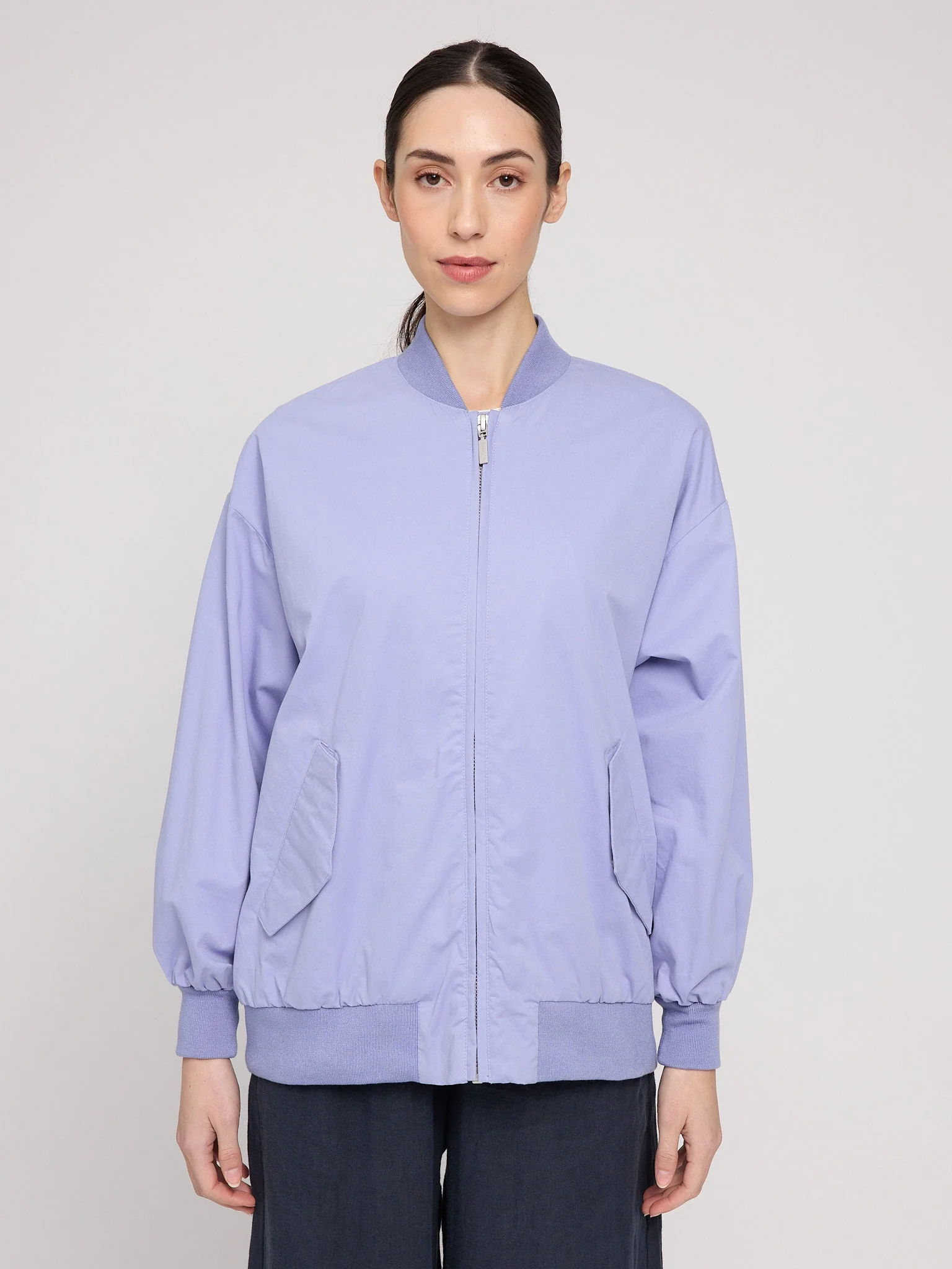 Loose Fit Cotton Bomber