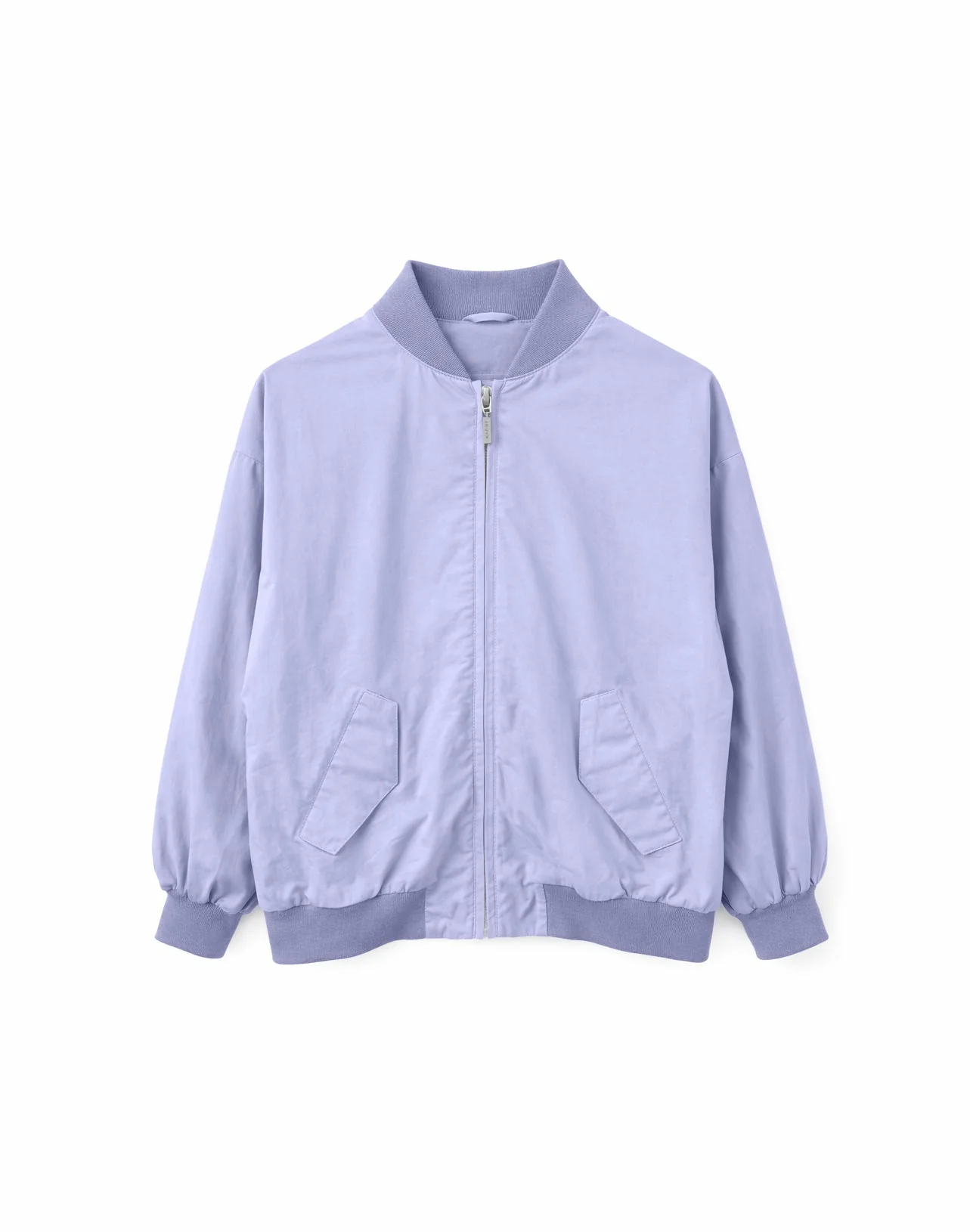 Loose Fit Cotton Bomber - Image 8