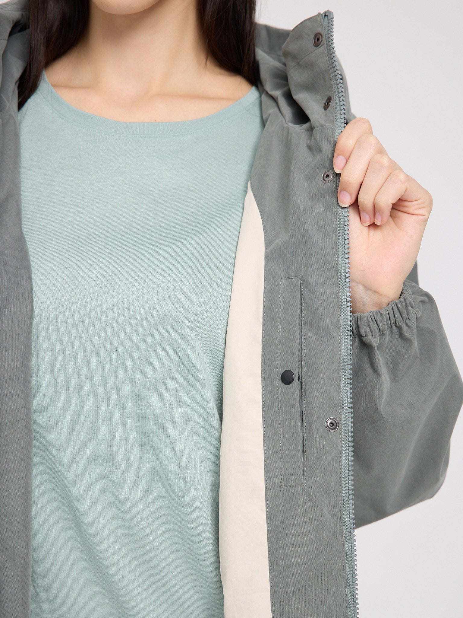 Loose Fit Light Parka - Image 23