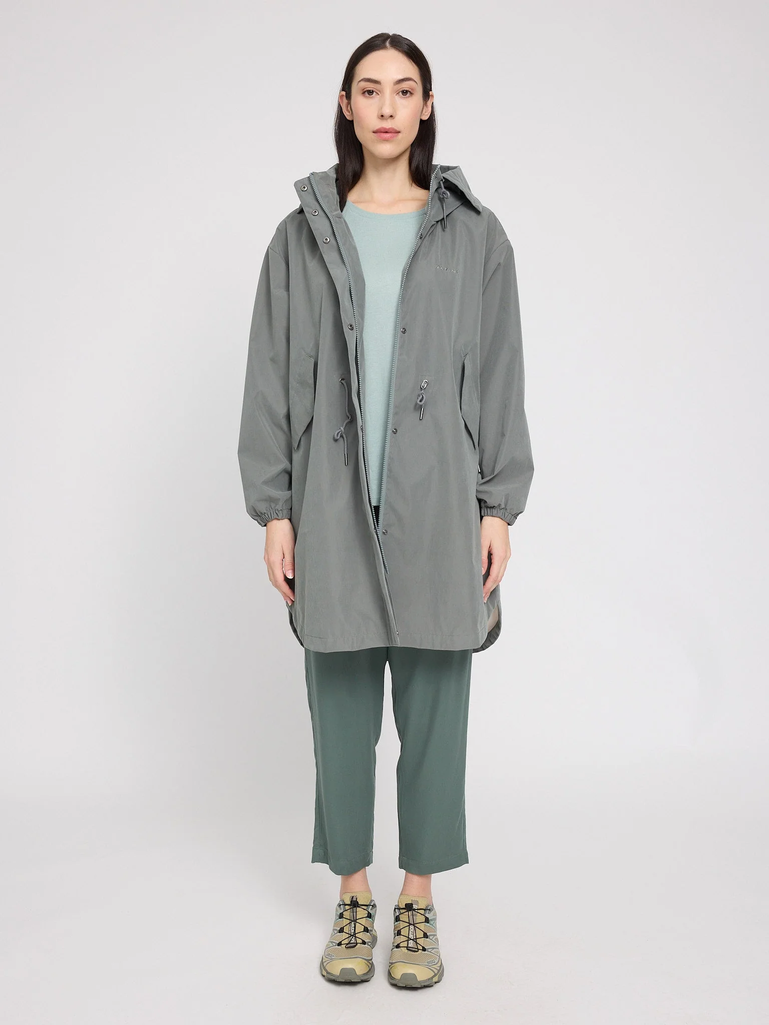 Loose Fit Light Parka - Image 24