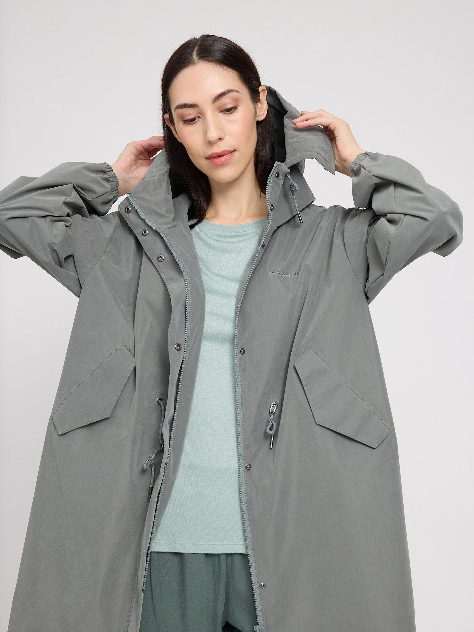 Loose Fit Light Parka - Image 25