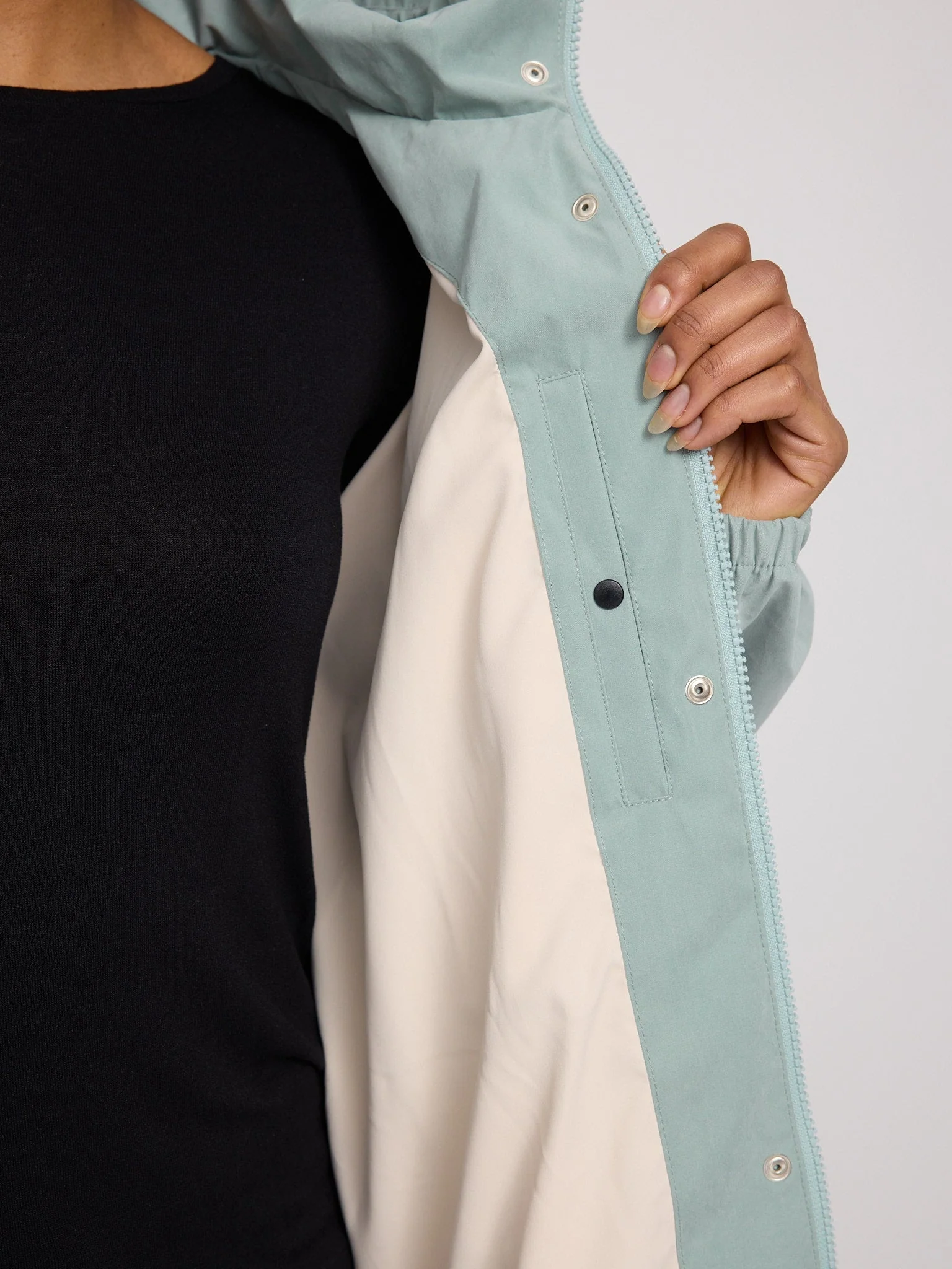 Loose Fit Light Parka - Image 5