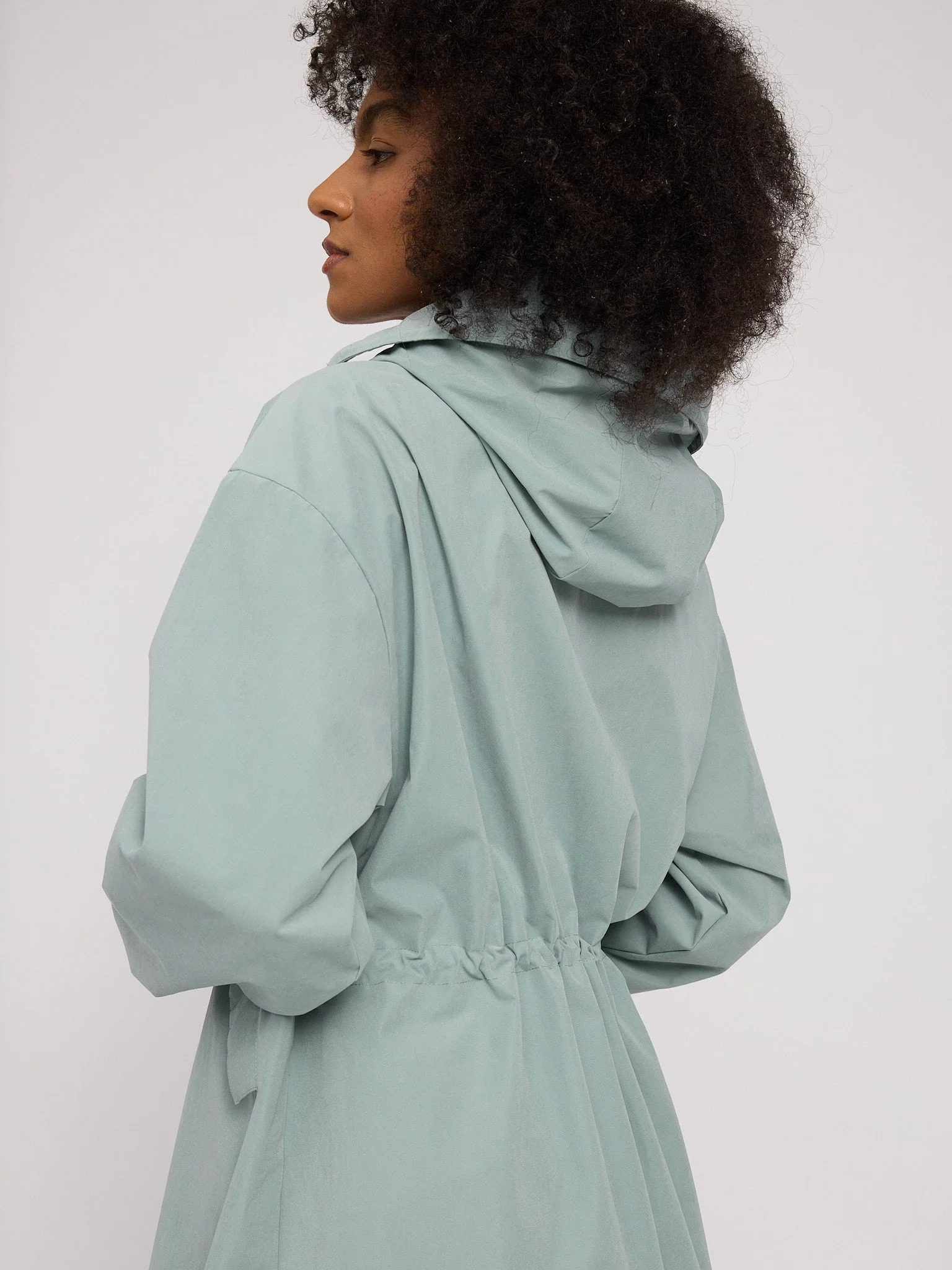 Loose Fit Light Parka - Image 7