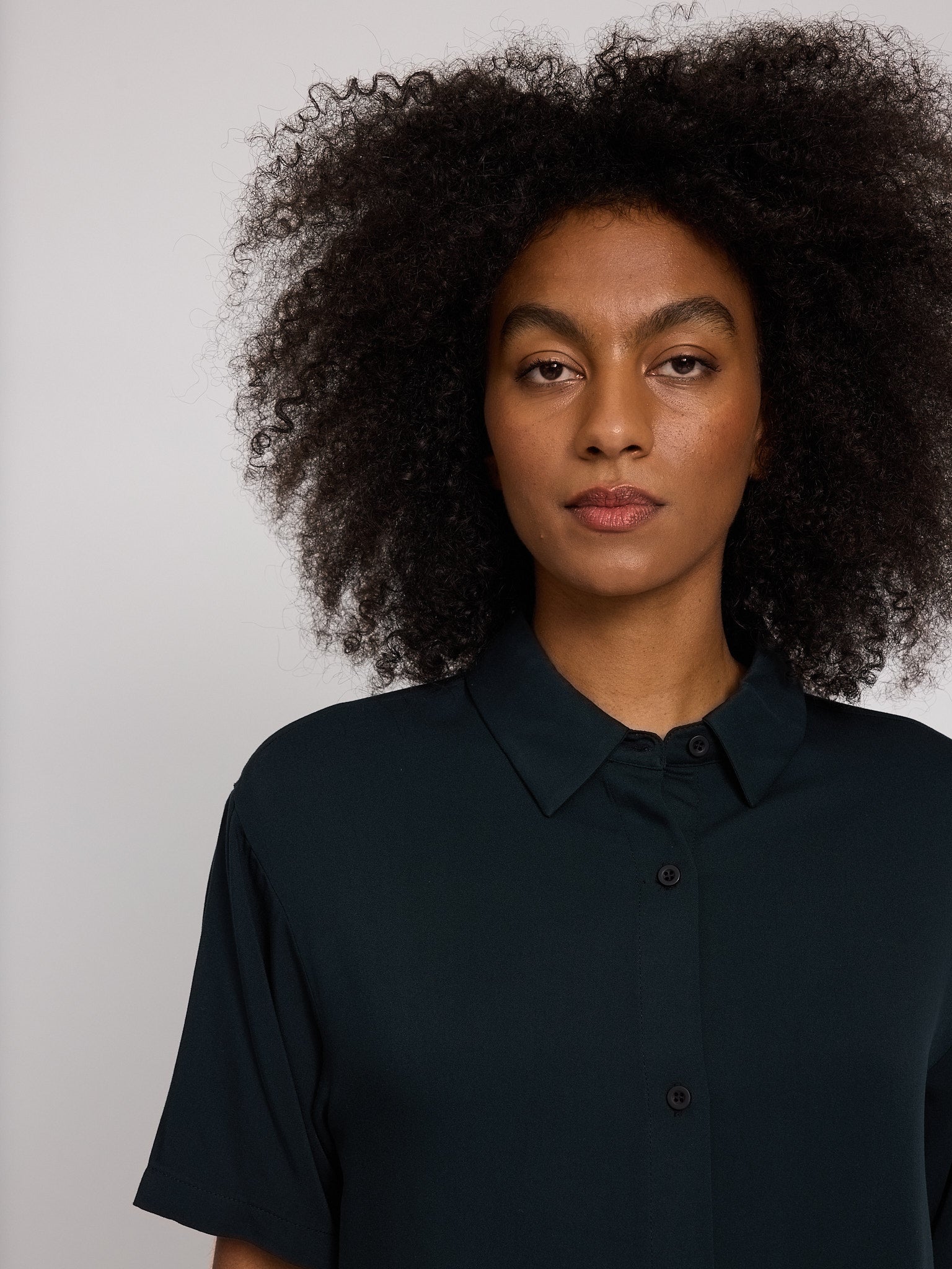 Short Sleeve Viscose Shirt - Image 21