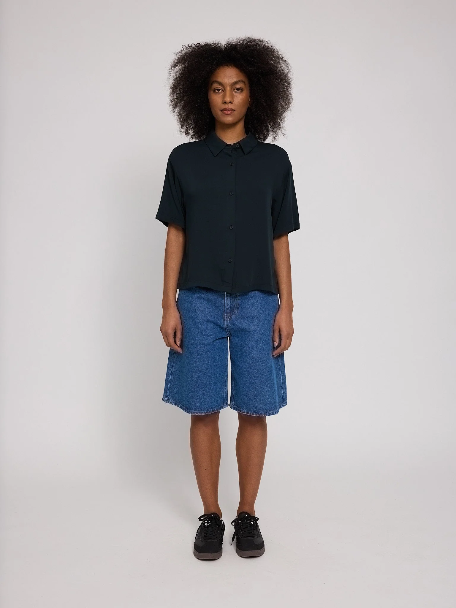 Short Sleeve Viscose Shirt - Image 22